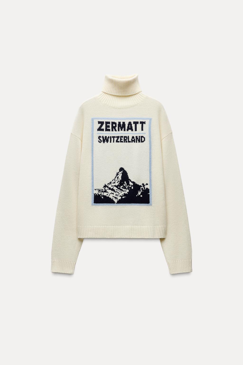Ski Collection jumper with wool and cashmere