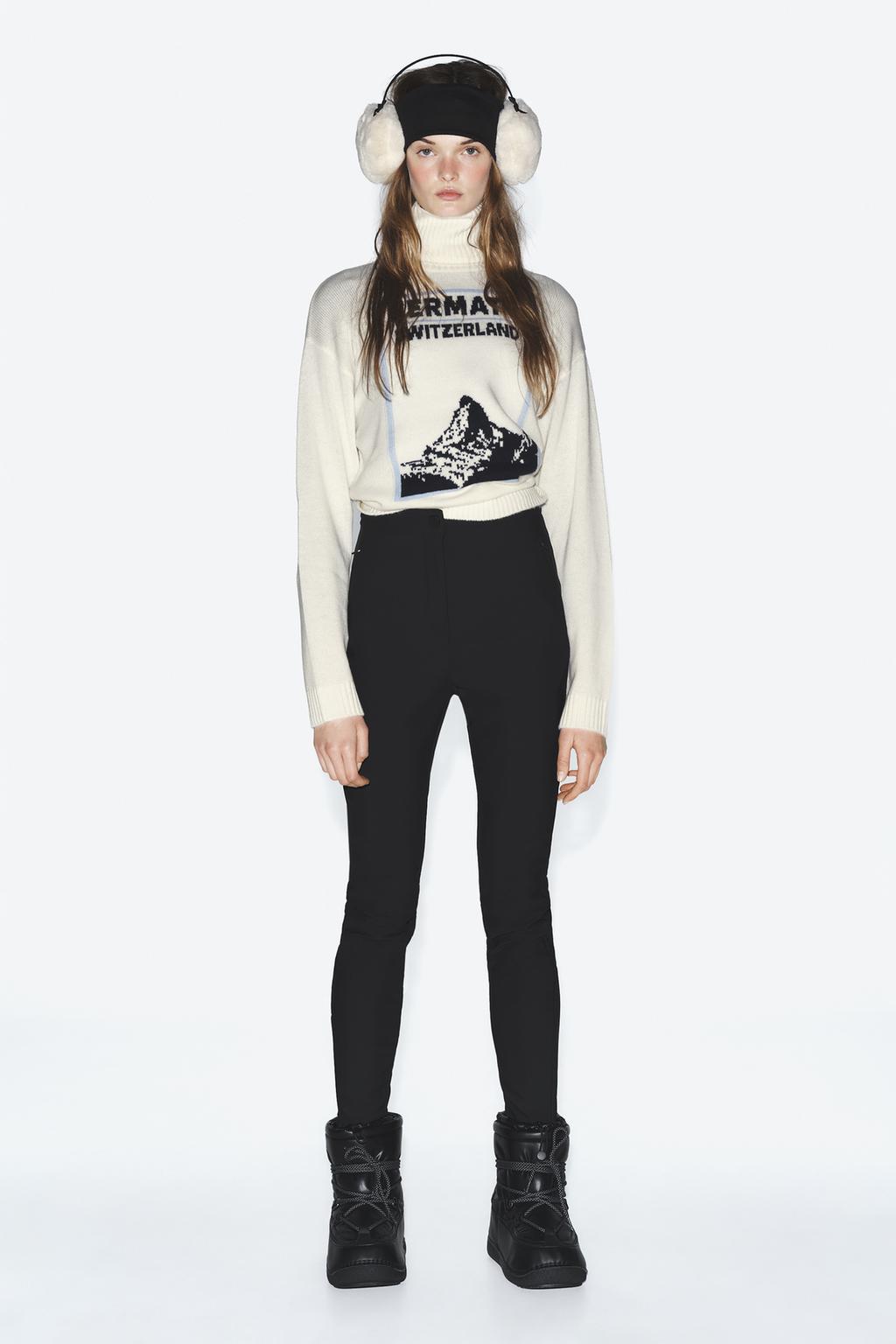 Ski Collection jumper with wool and cashmere