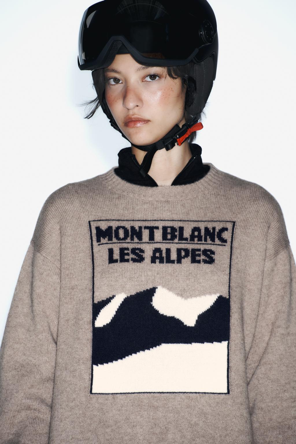 Ski Collection jumper with wool and cashmere