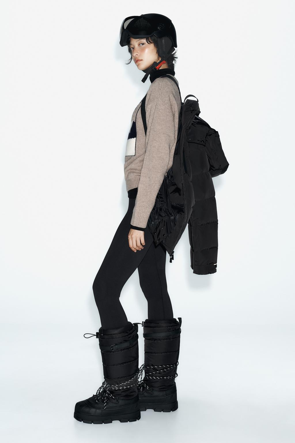 Ski Collection jumper with wool and cashmere