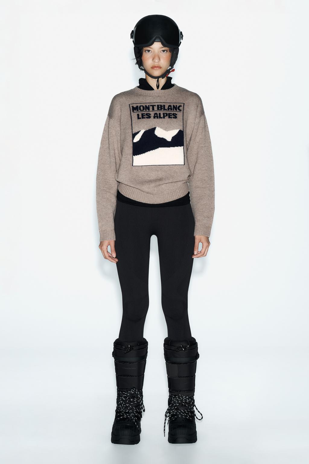 Ski Collection jumper with wool and cashmere