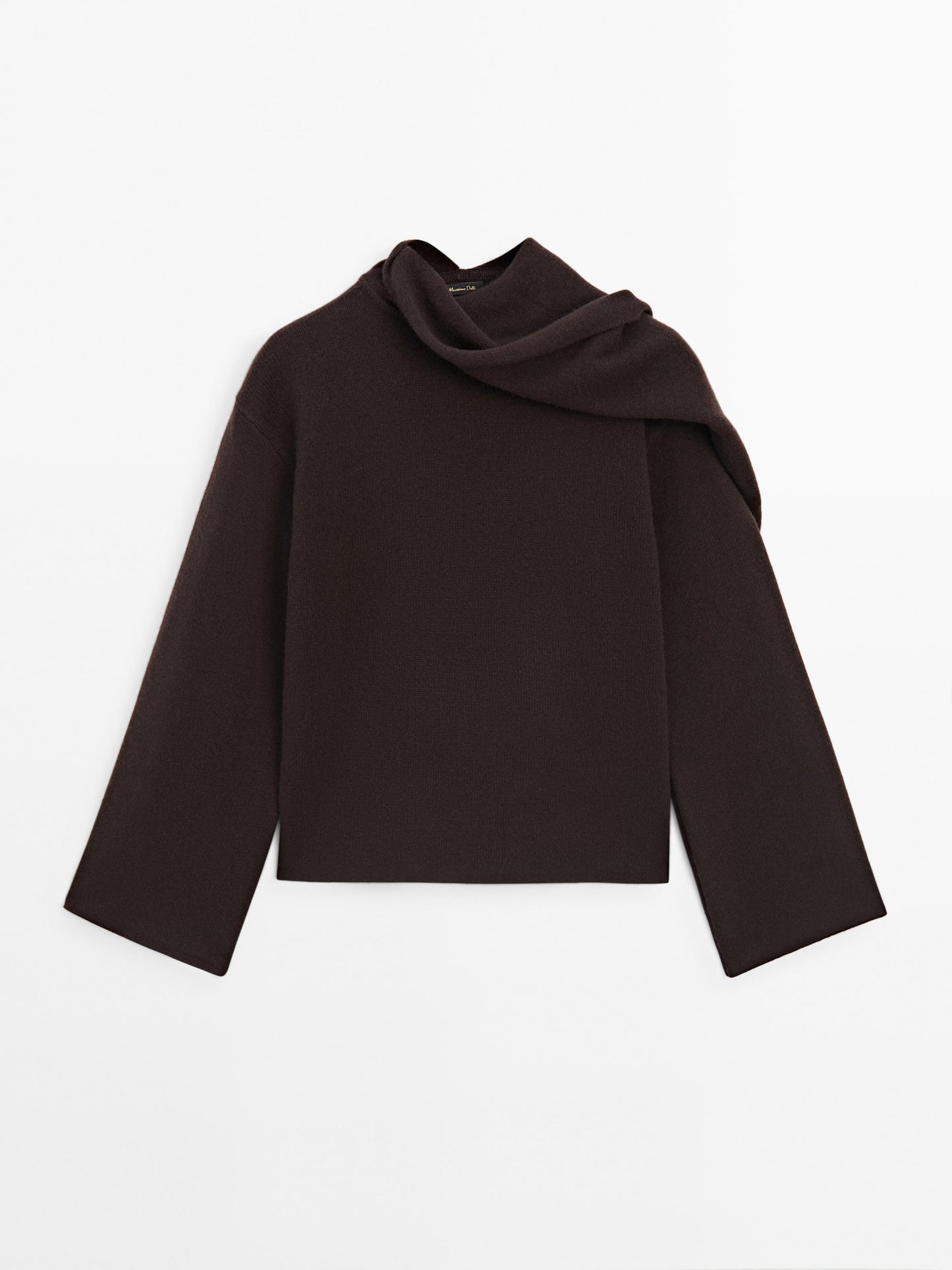 100% wool cape sweater