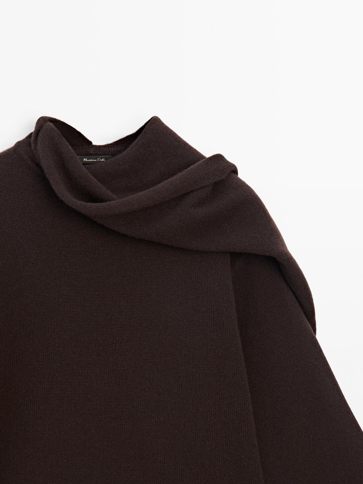100% wool cape sweater