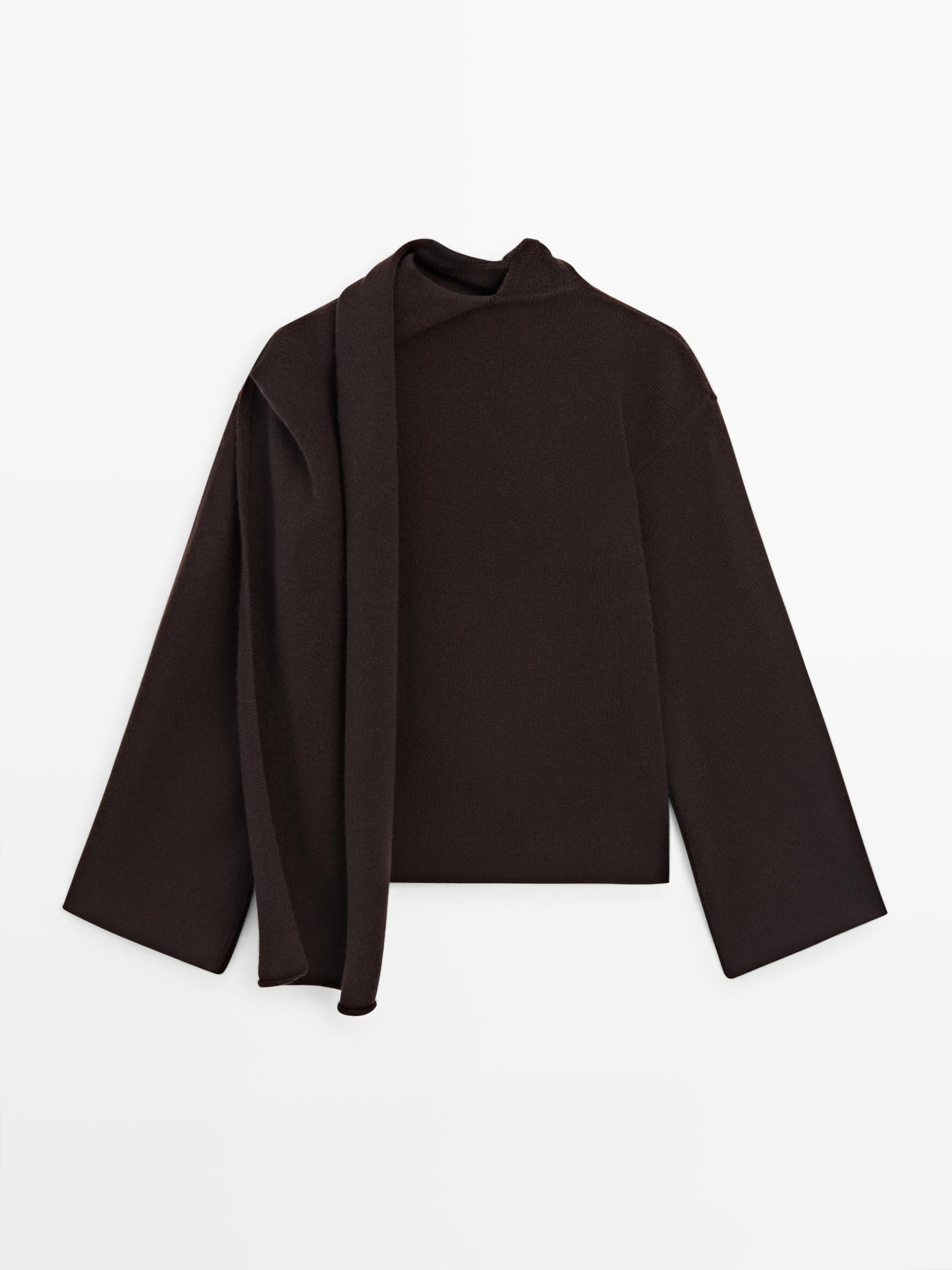 100% wool cape sweater