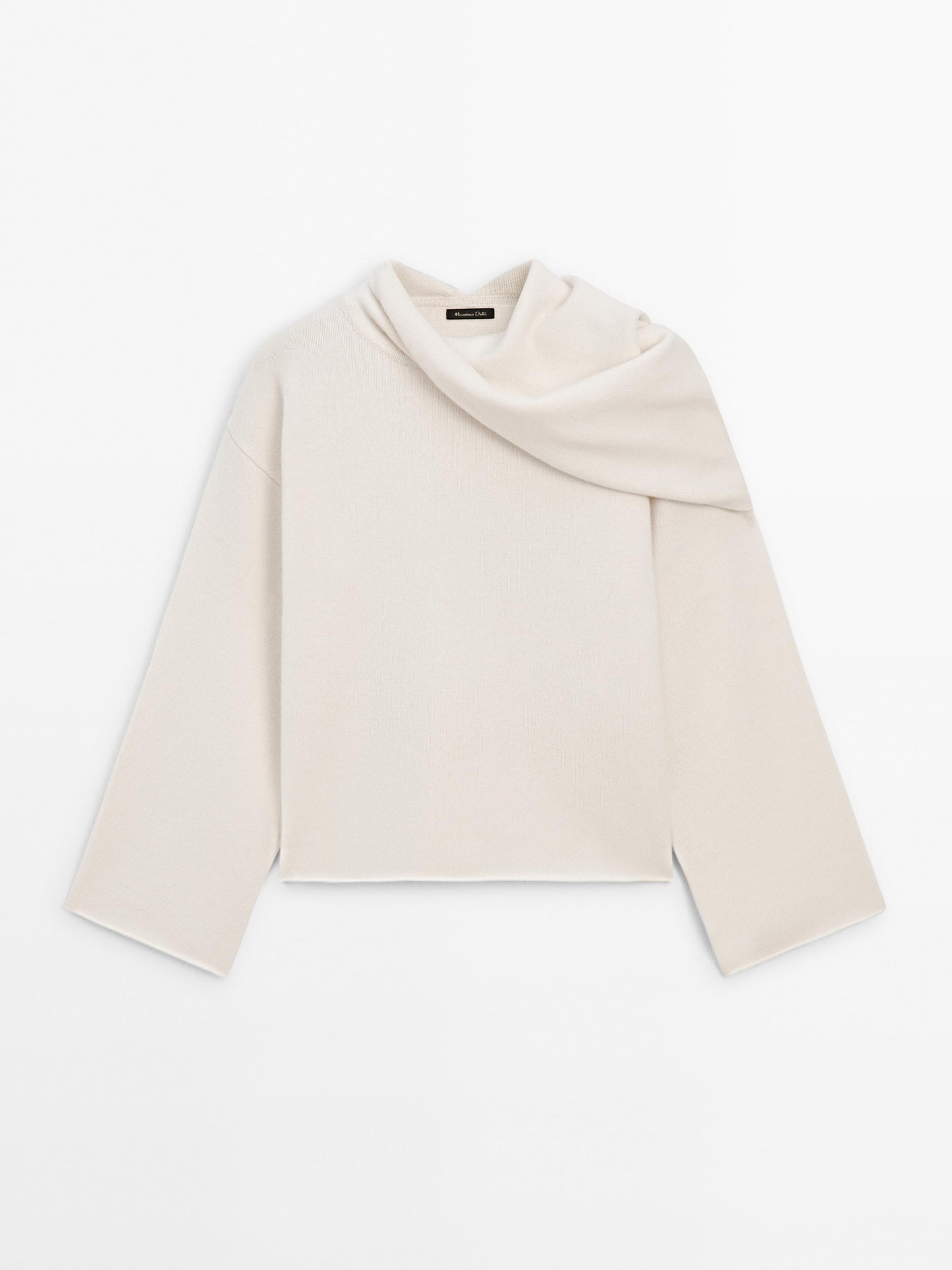 100% wool cape sweater