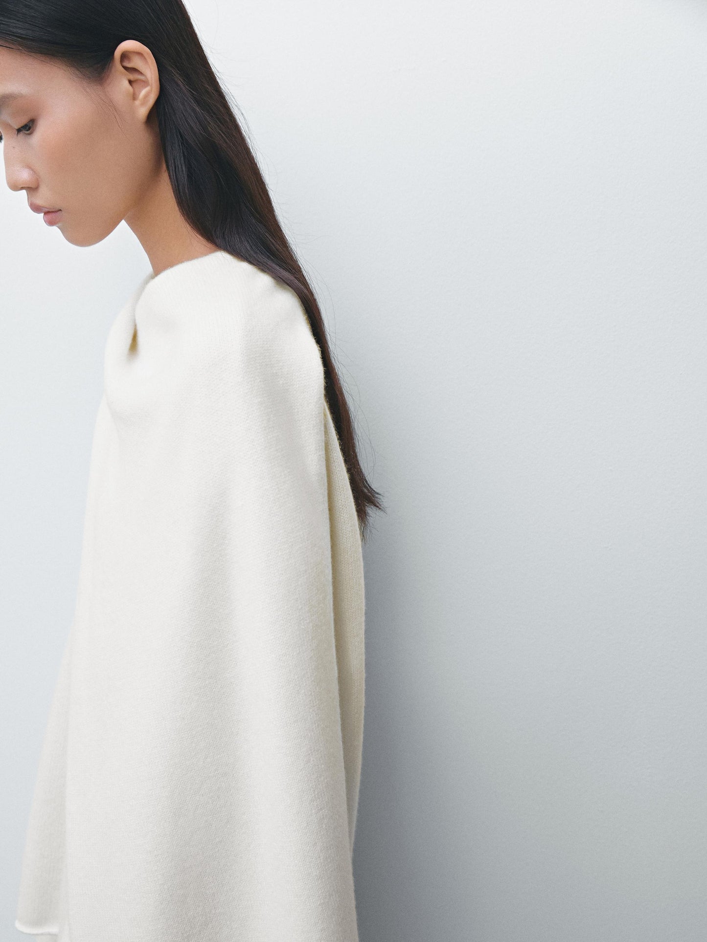 100% wool cape sweater
