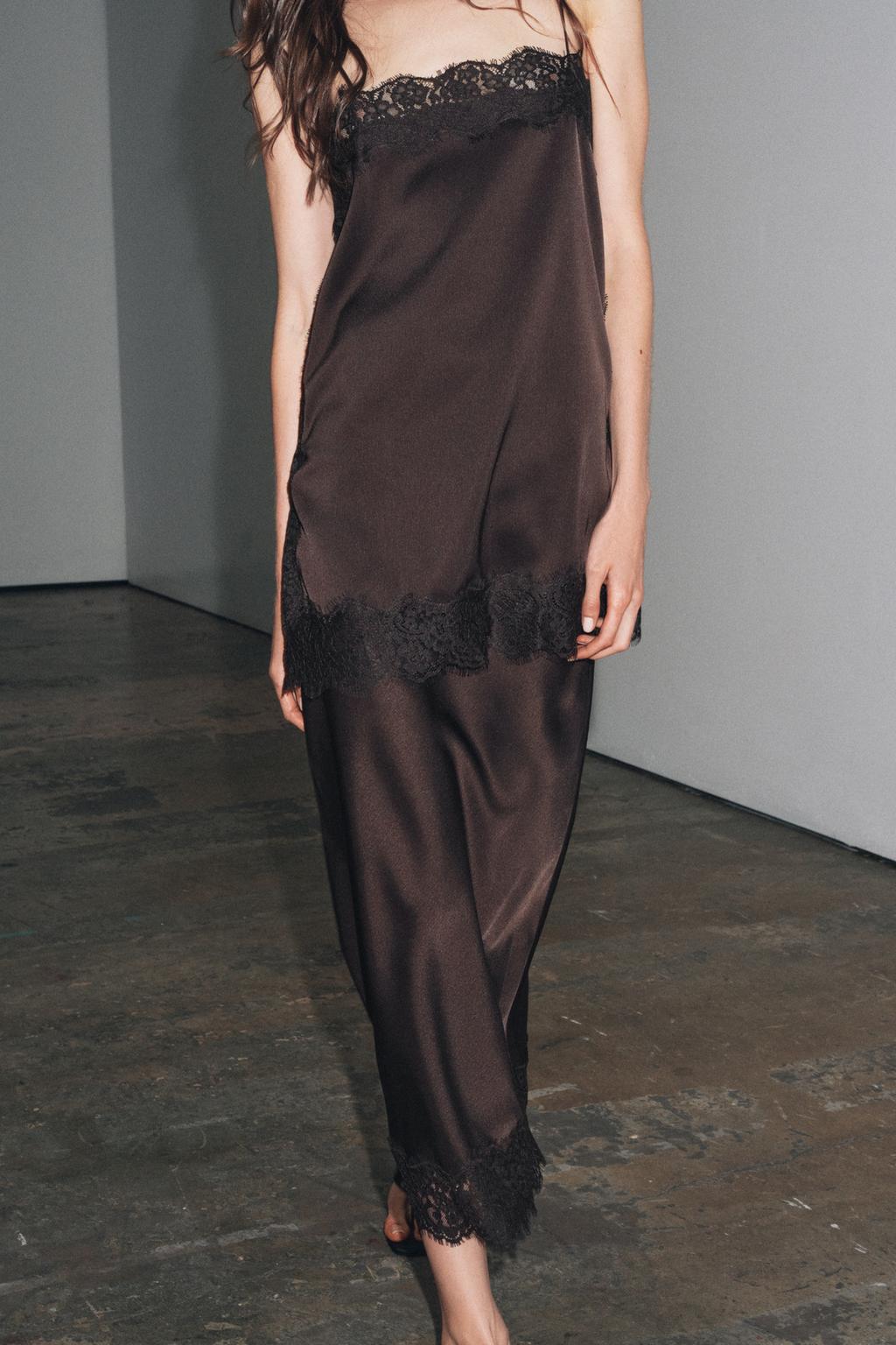 ZW COLLECTION Satin Lace Top