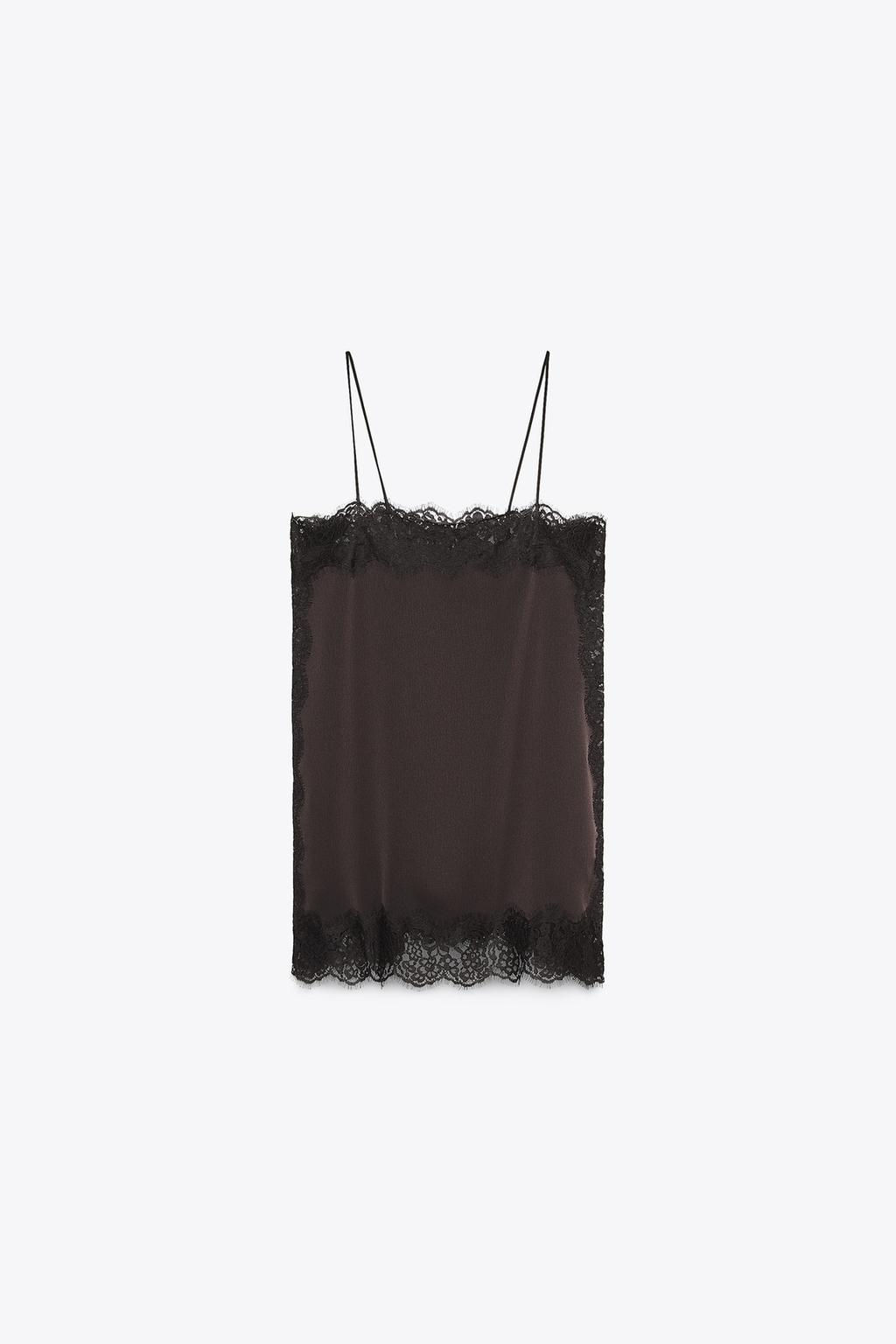 ZW COLLECTION Satin Lace Top