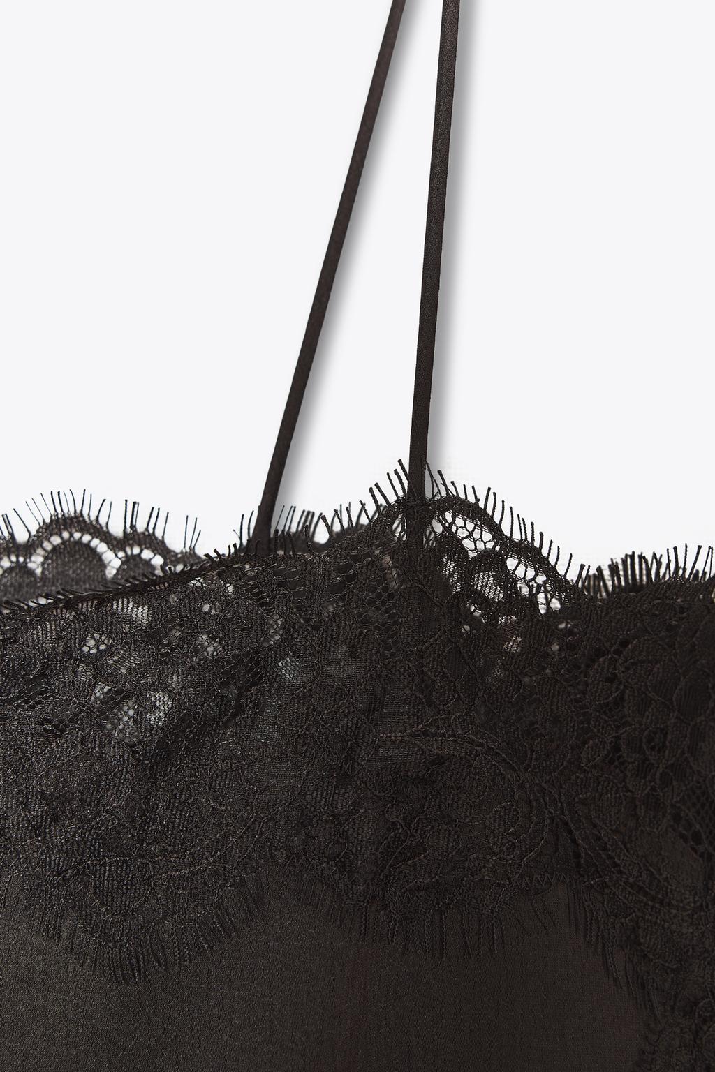 ZW COLLECTION Satin Lace Top