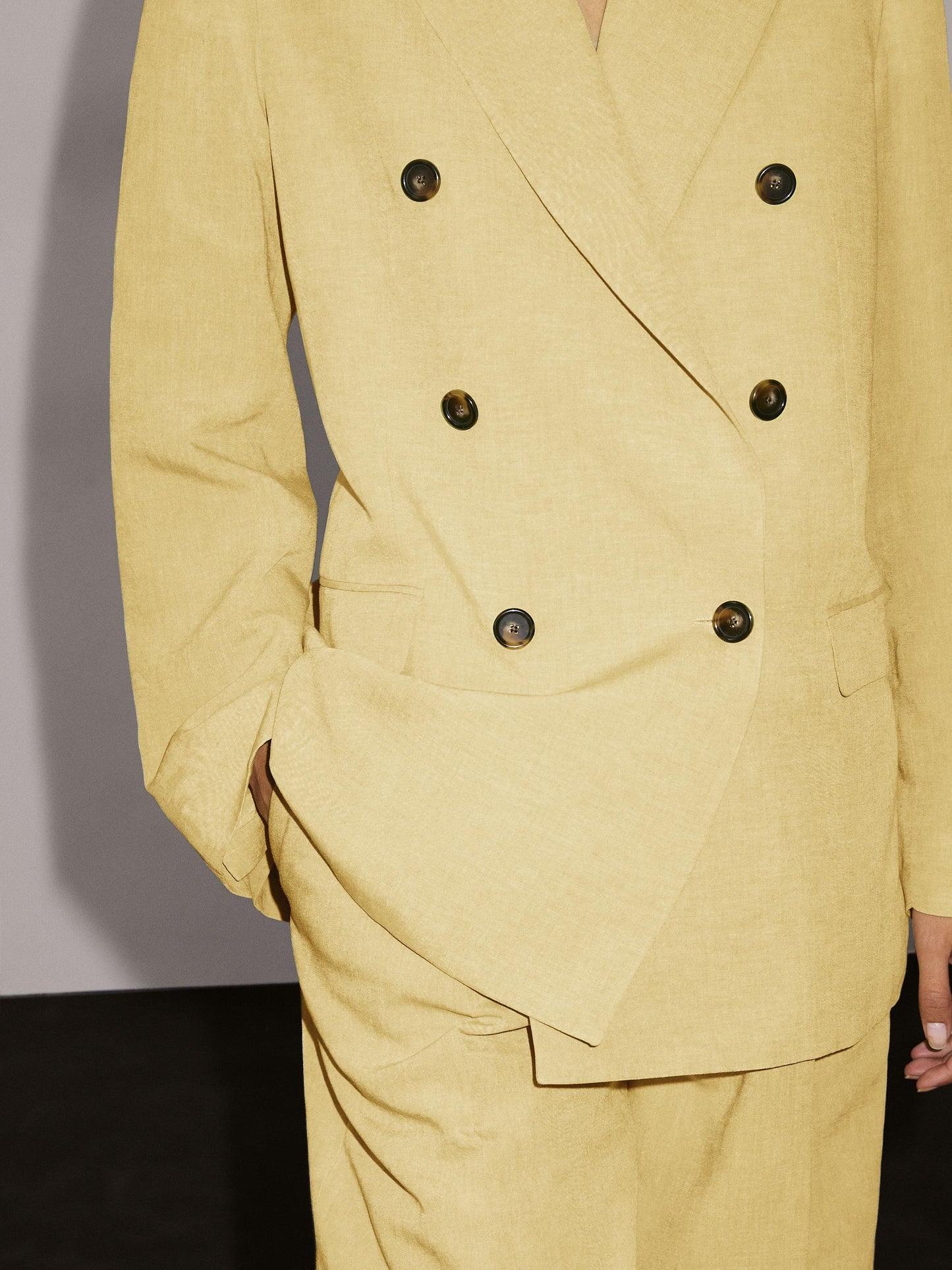 Double-breasted blazer