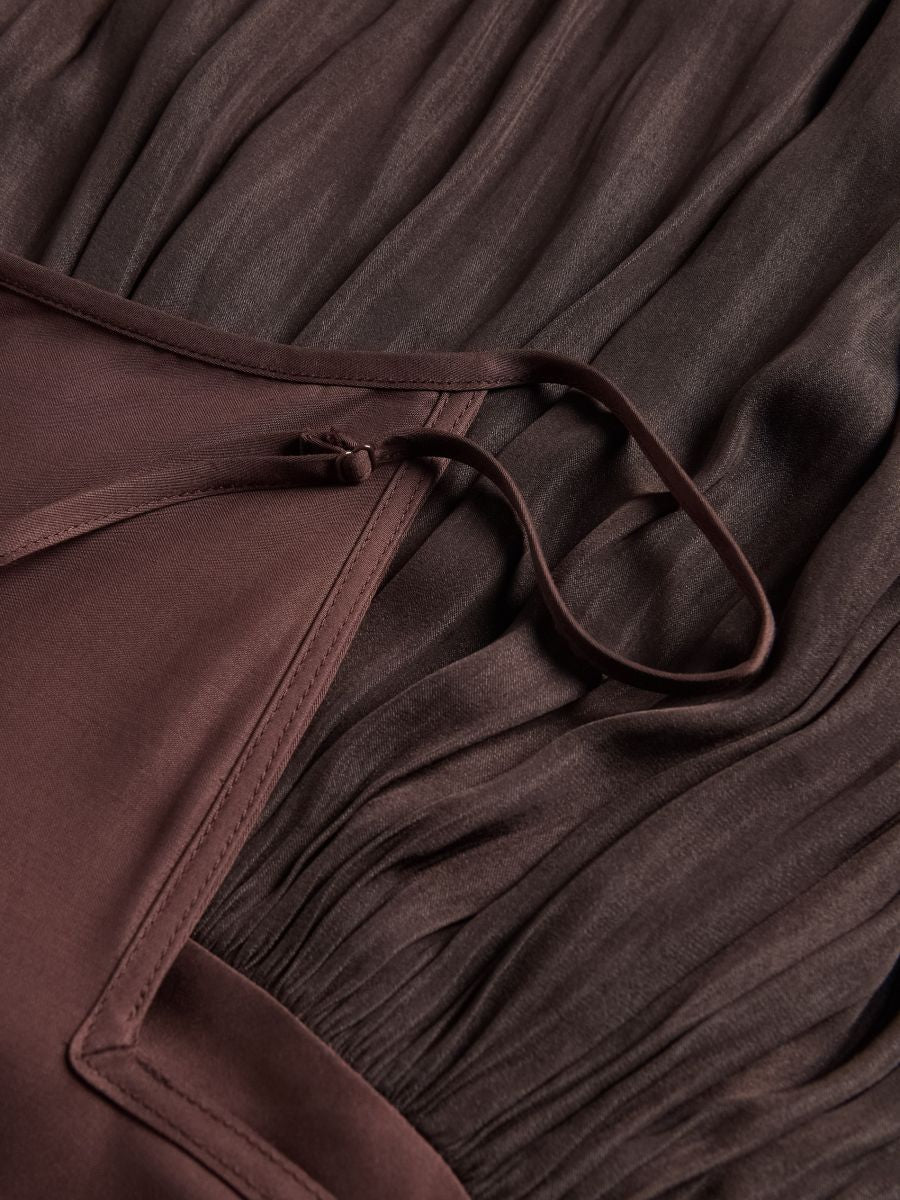 Lyocell maxi dress