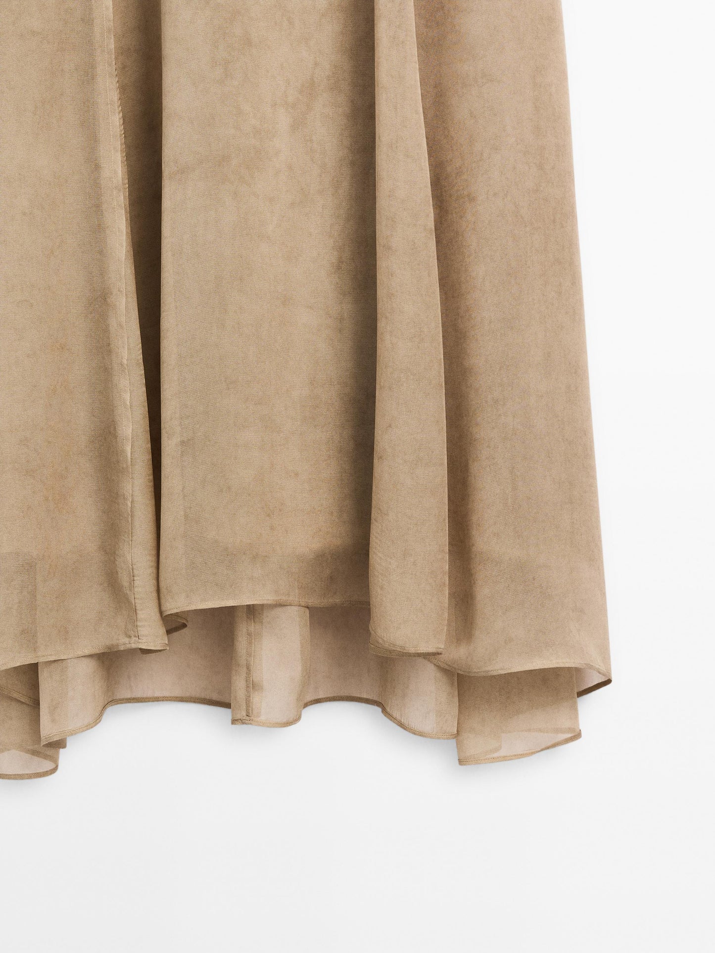 Long flowing V-neck dress