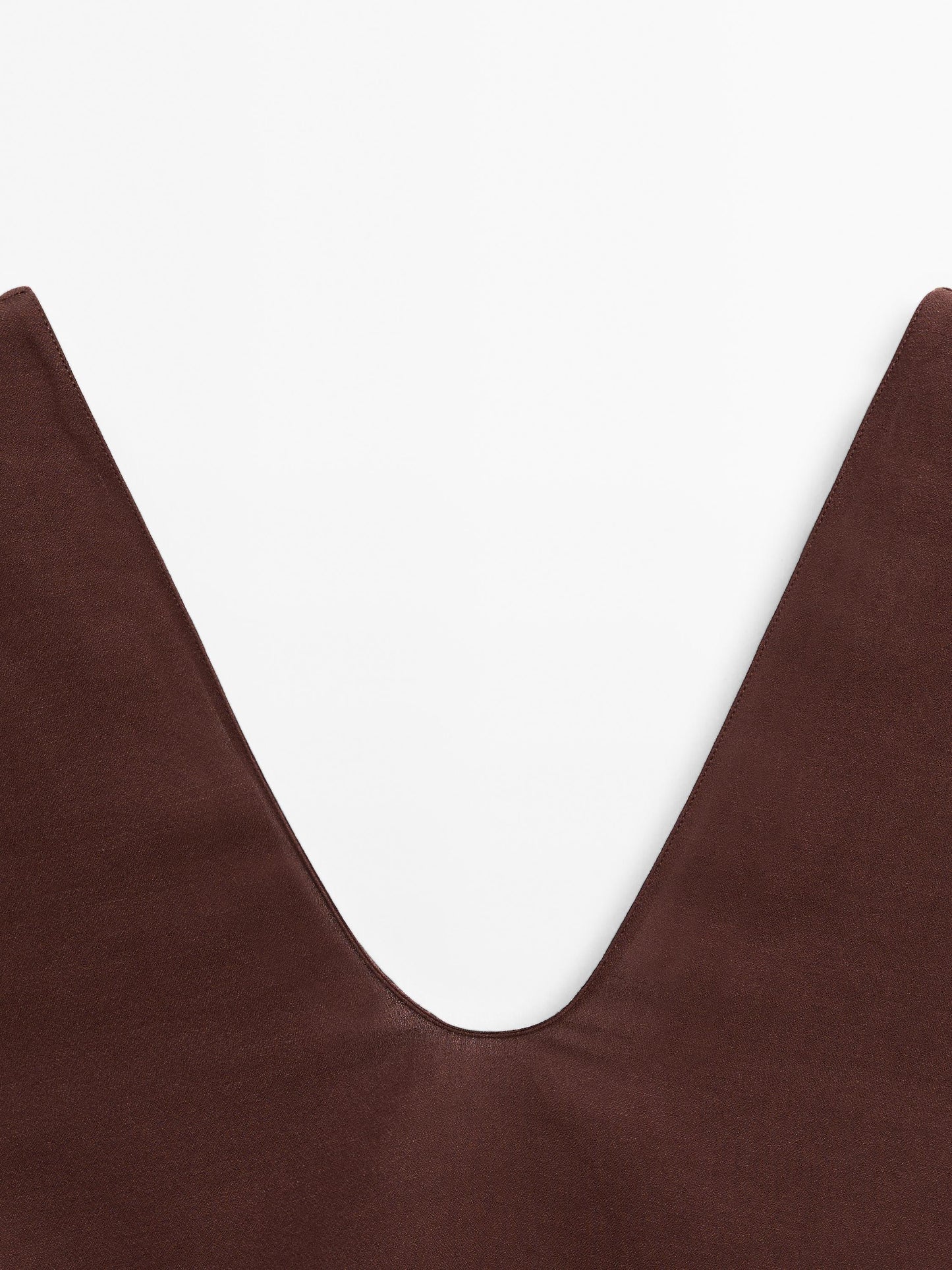 Midi dress with asymmetric hem