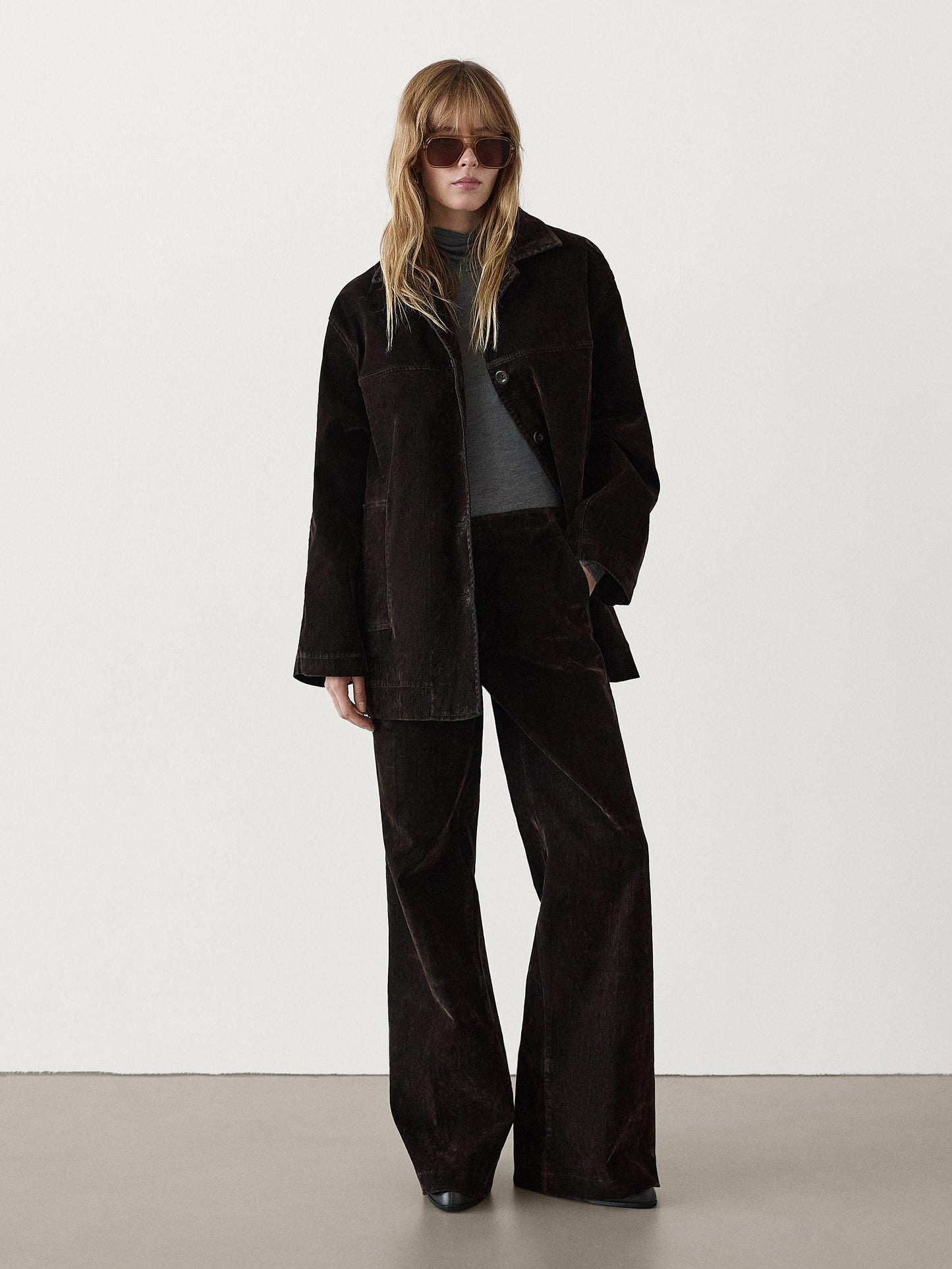 Lightweight cord jacket