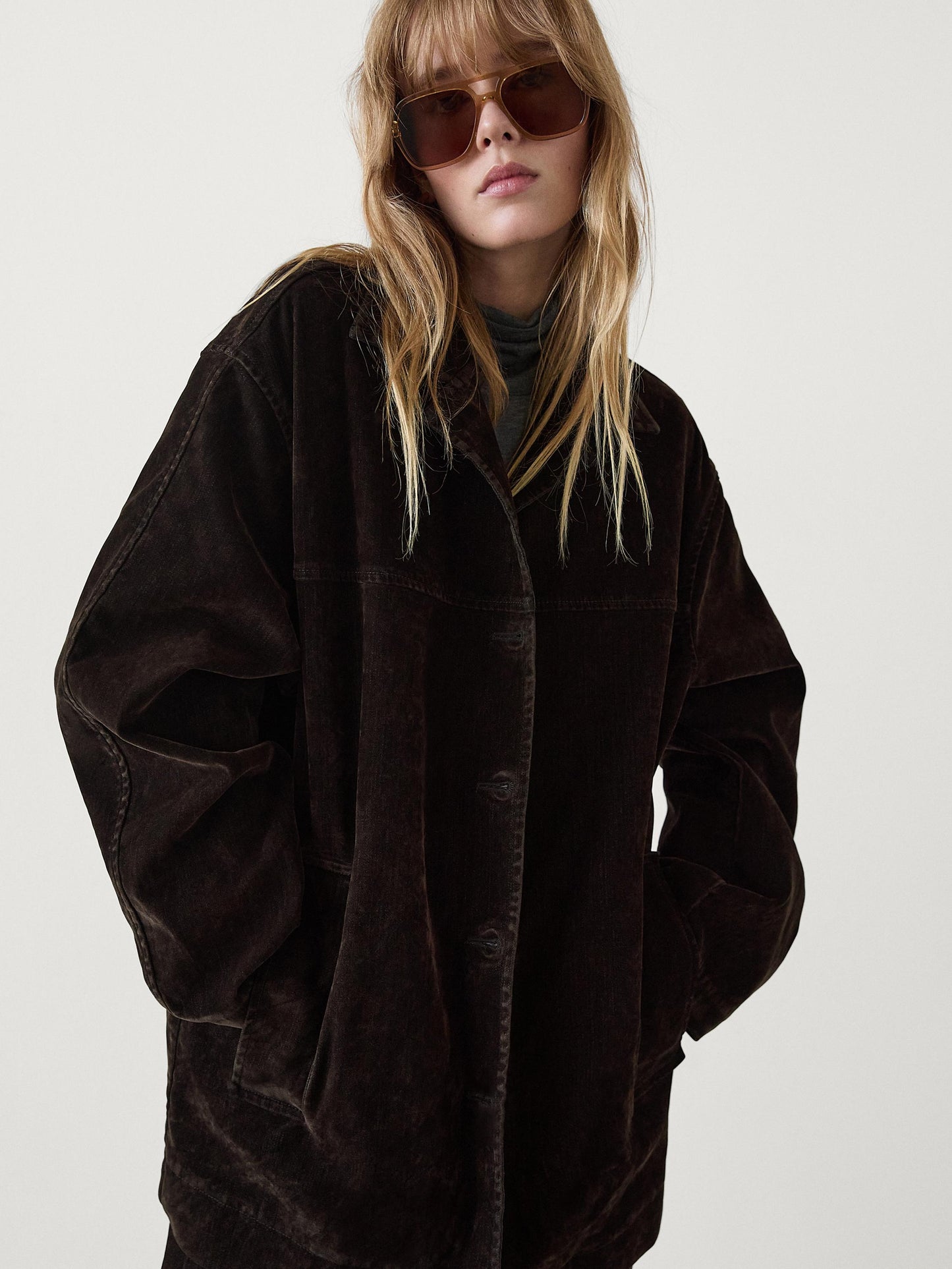 Lightweight cord jacket