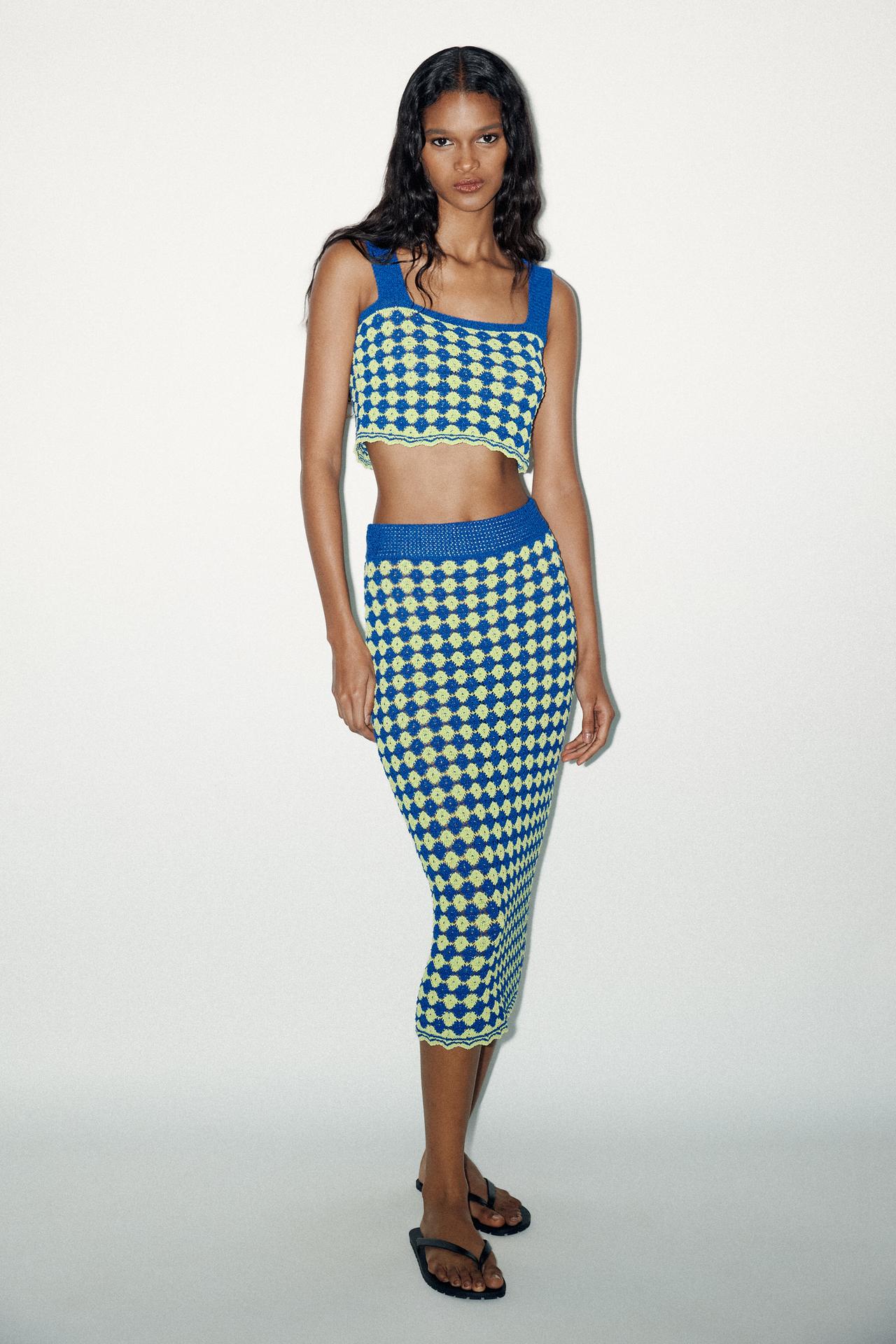 Textured Knit Crop Top