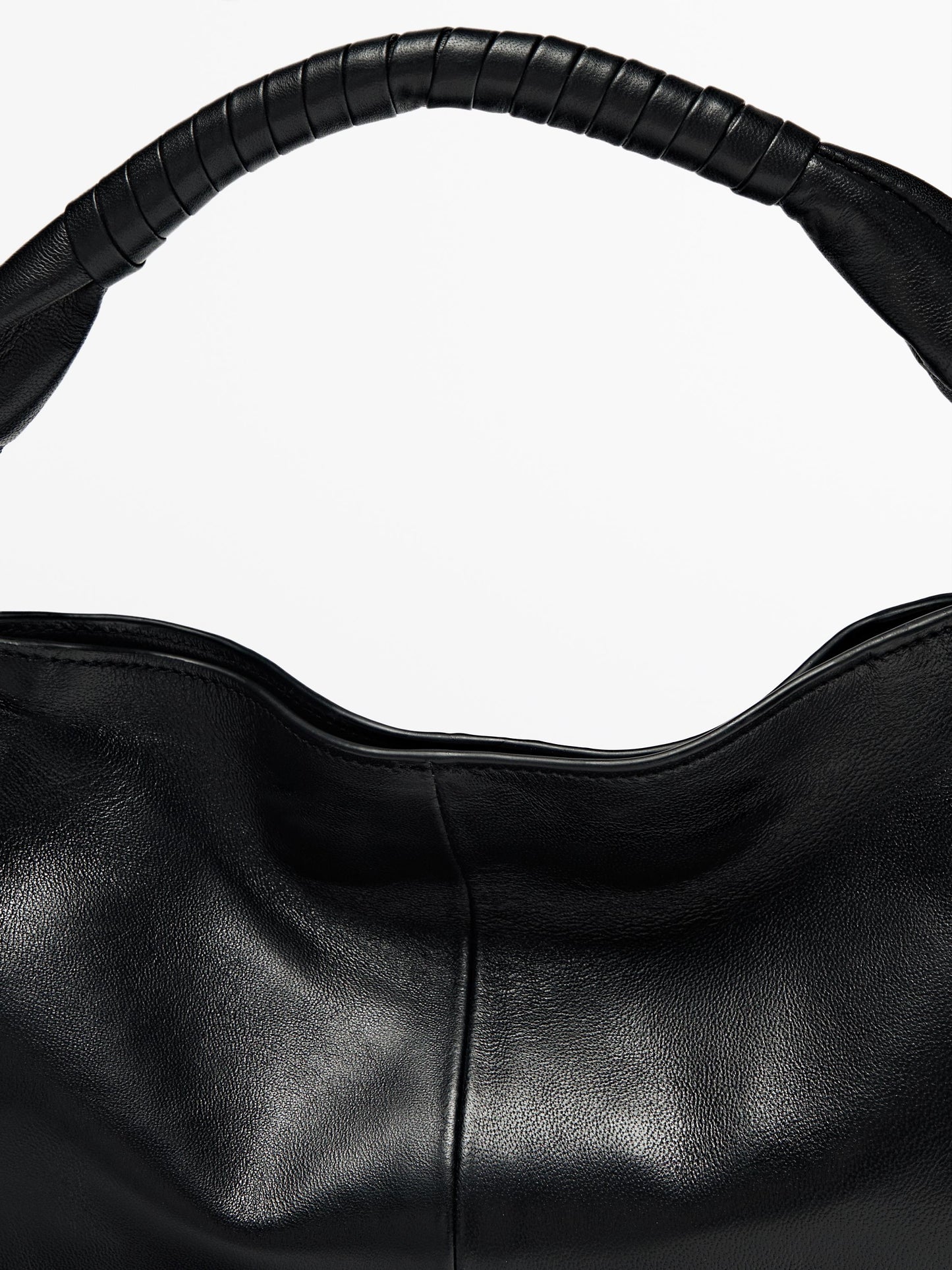 Nappa leather handbag