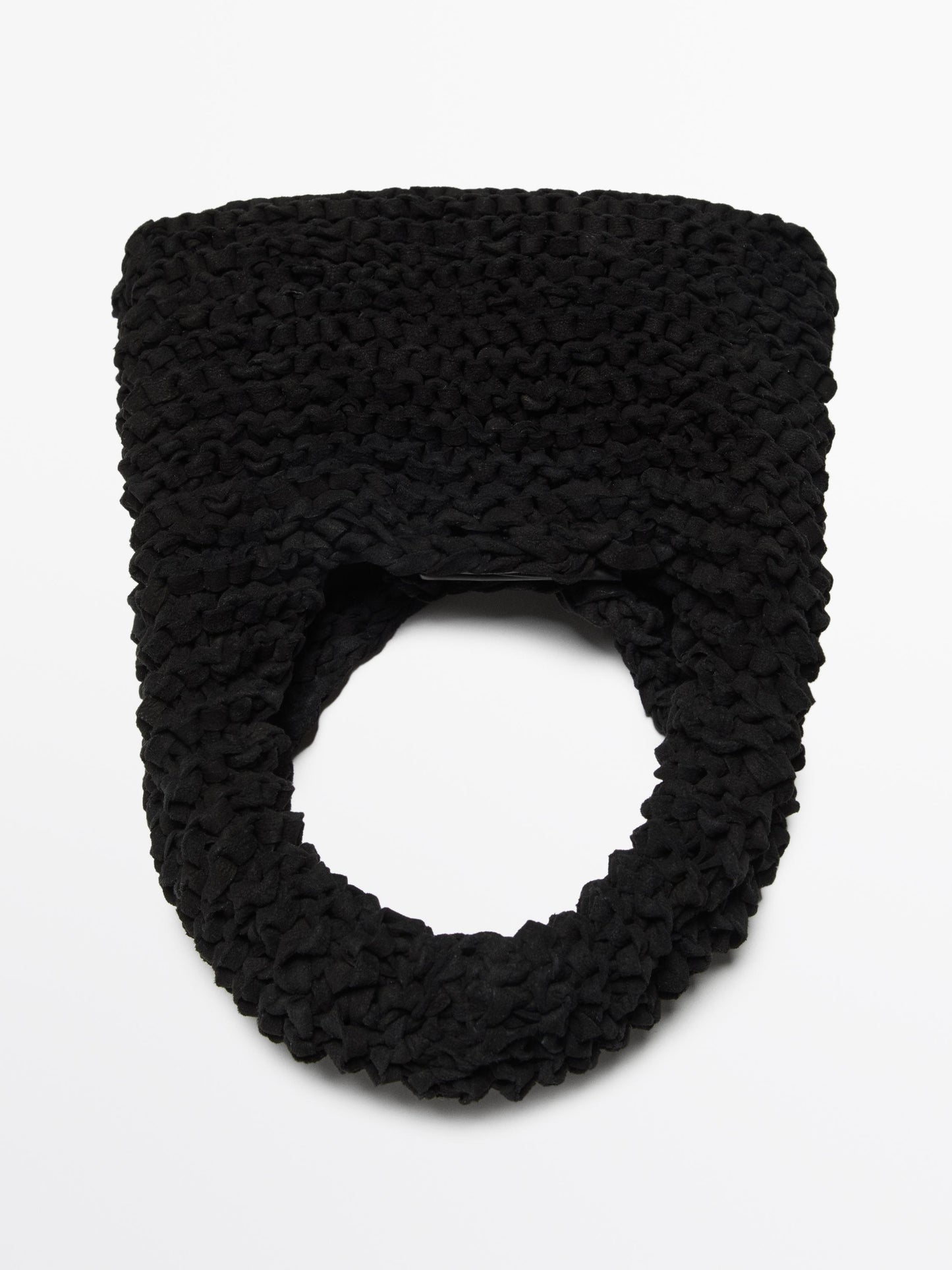 Mini Suede Crochet Bag