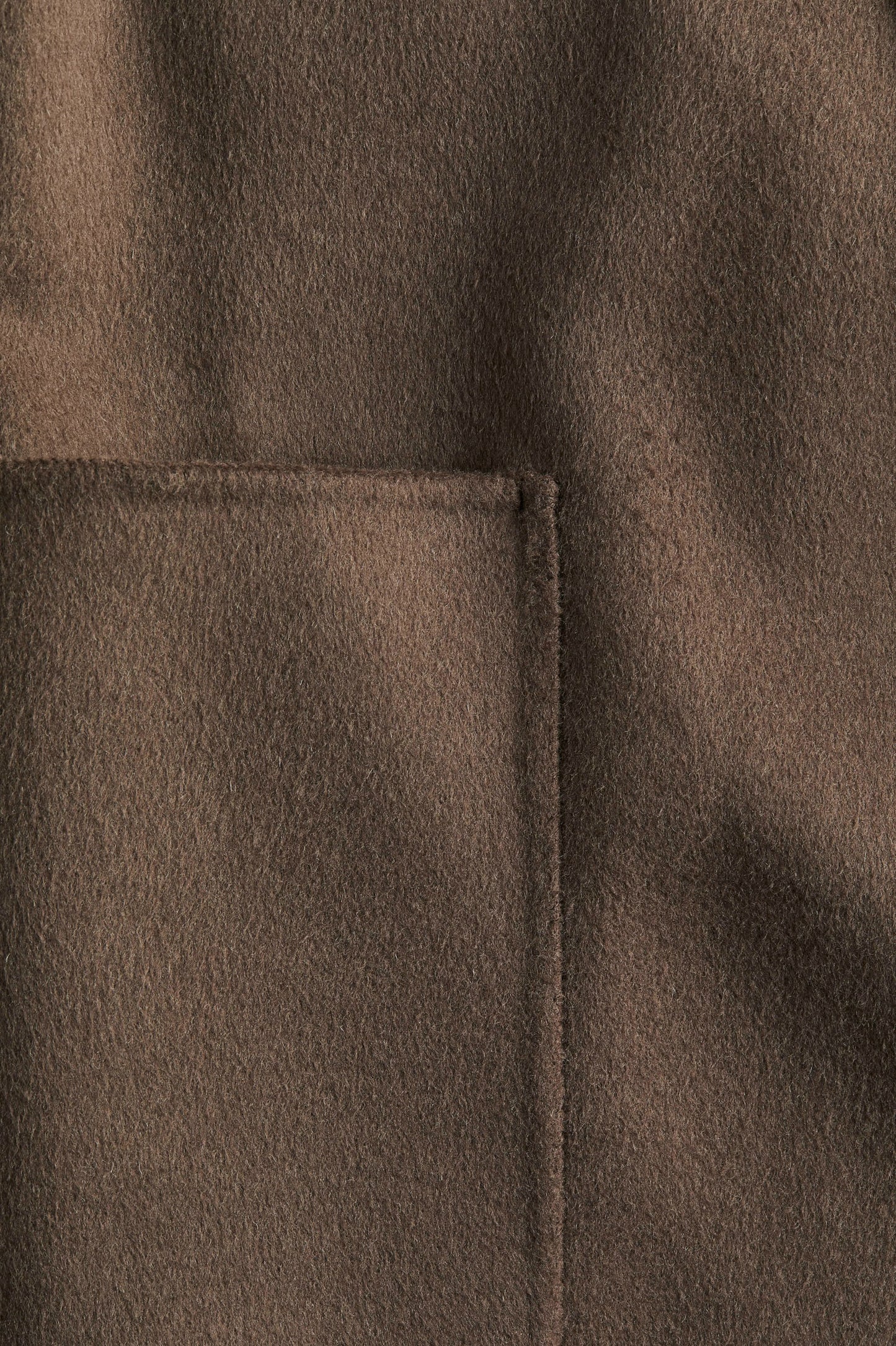 Handmade wool-blend coat