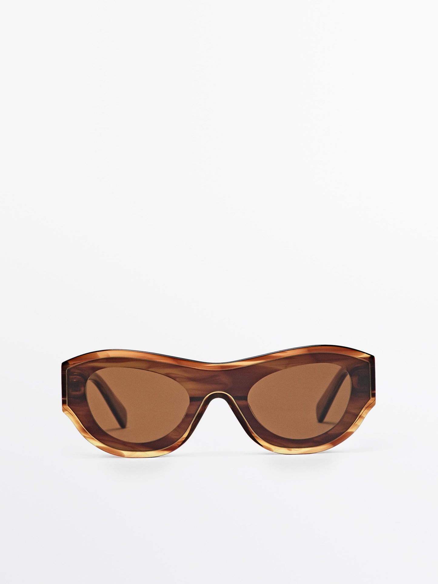 Double-effect sunglasses