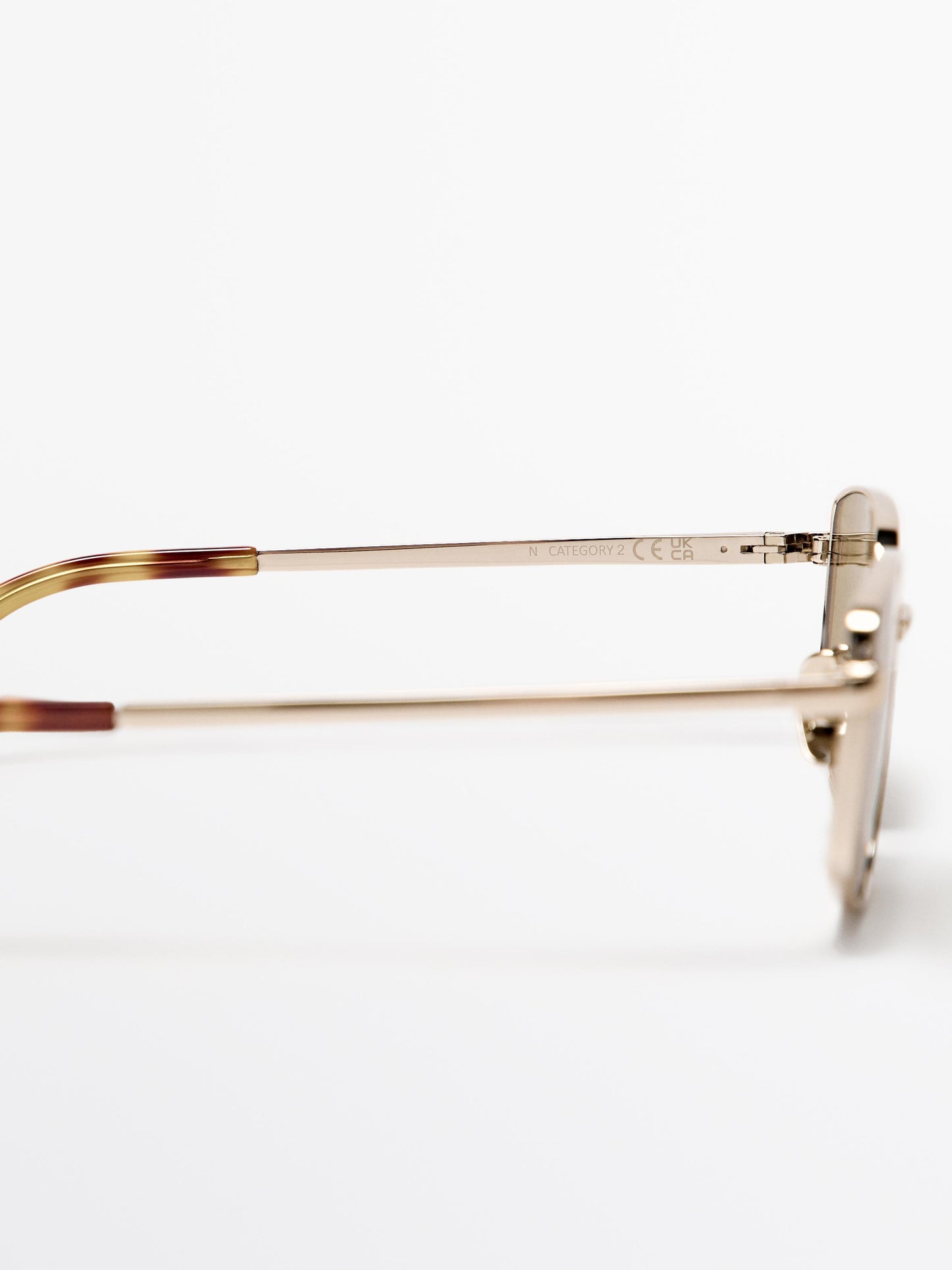 Metallic sunglasses