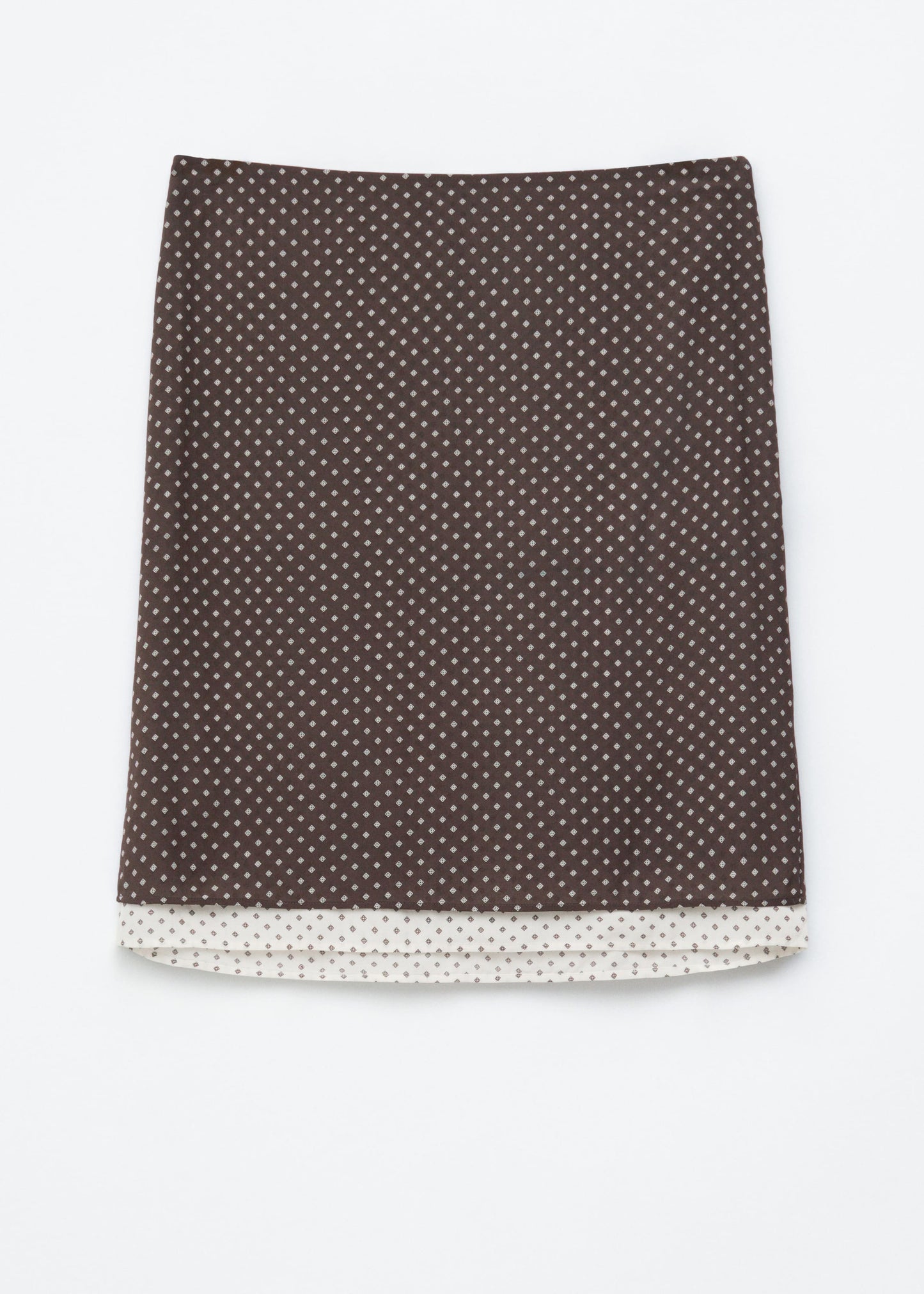 Knee-Length Slip Skirt