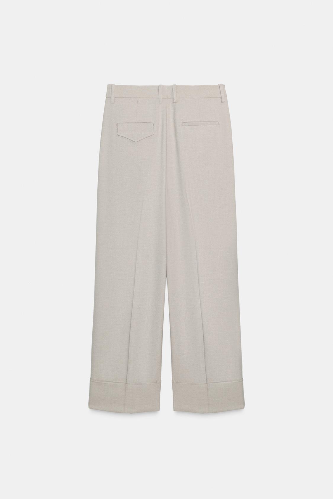 Zw Collection Darted Trousers