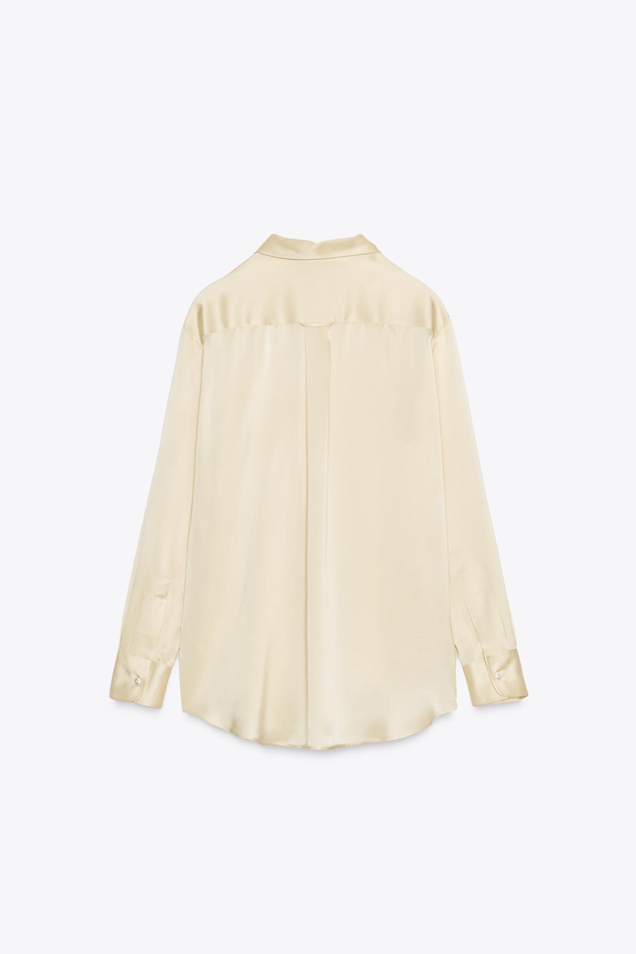 ZW Collection 100% Silk Shirt with Pocket