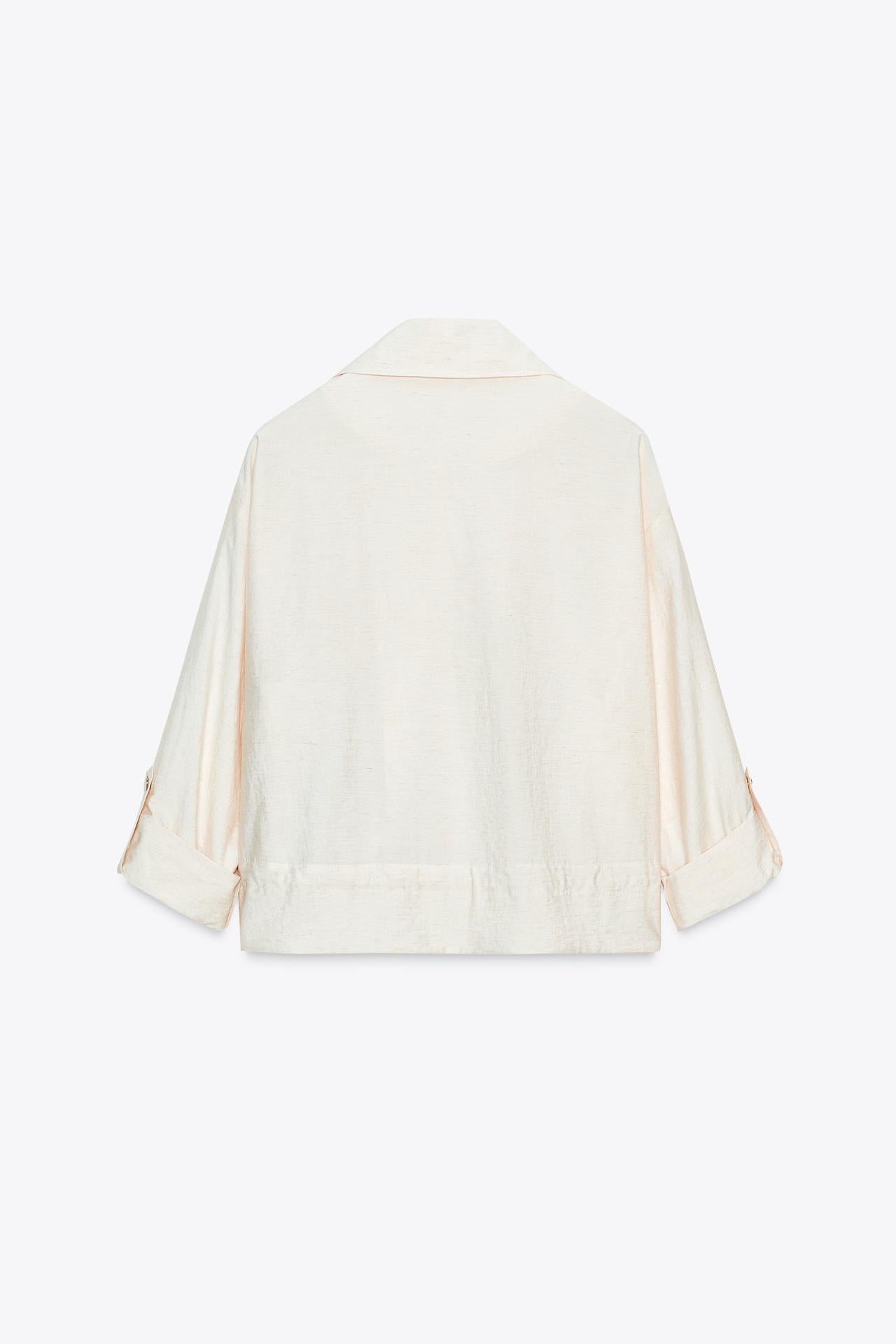 Short Sleeve Safari Shirt with Turn-Ups