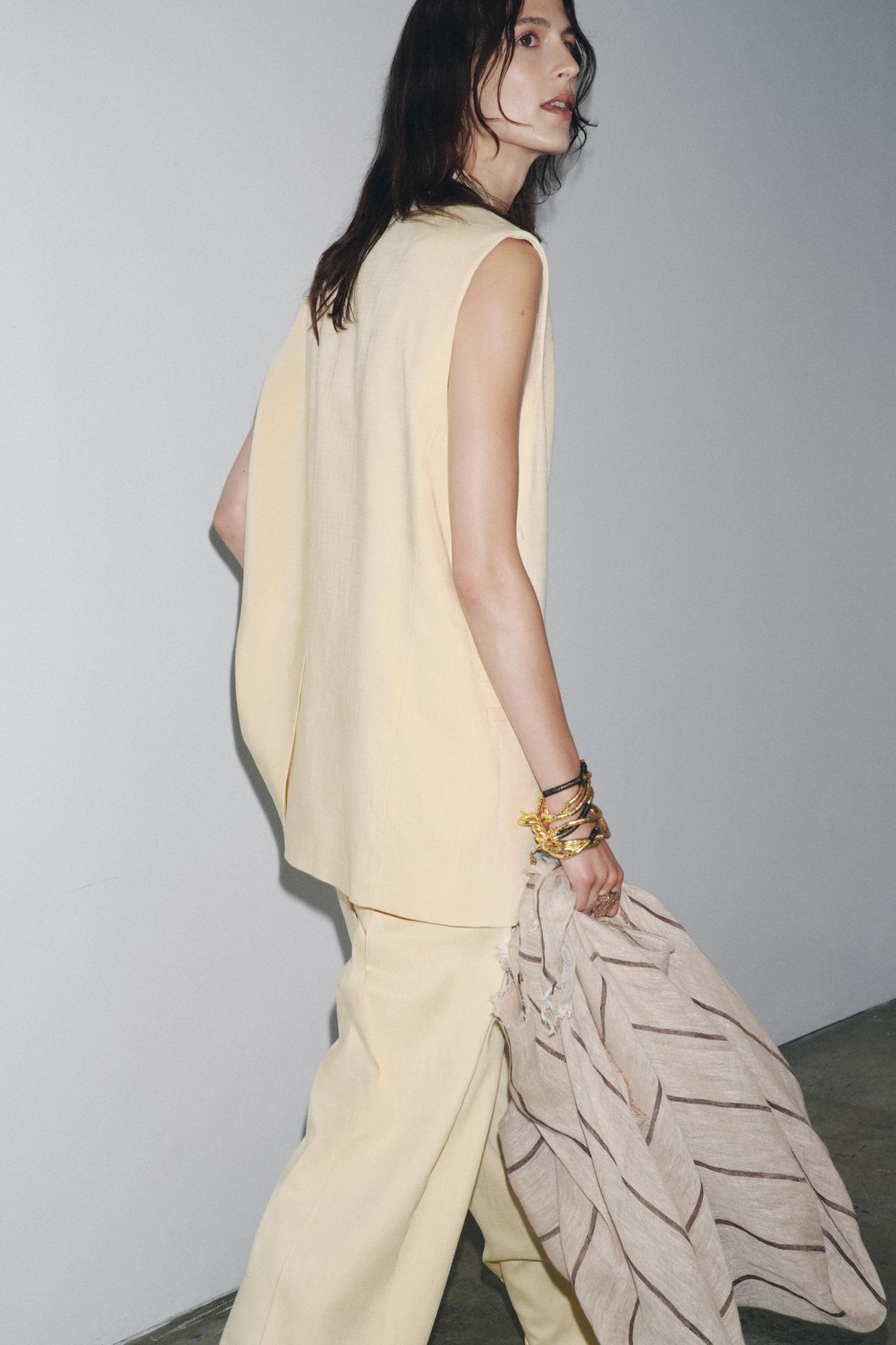 ZW Collection Oversize Double-Breasted Waistcoat