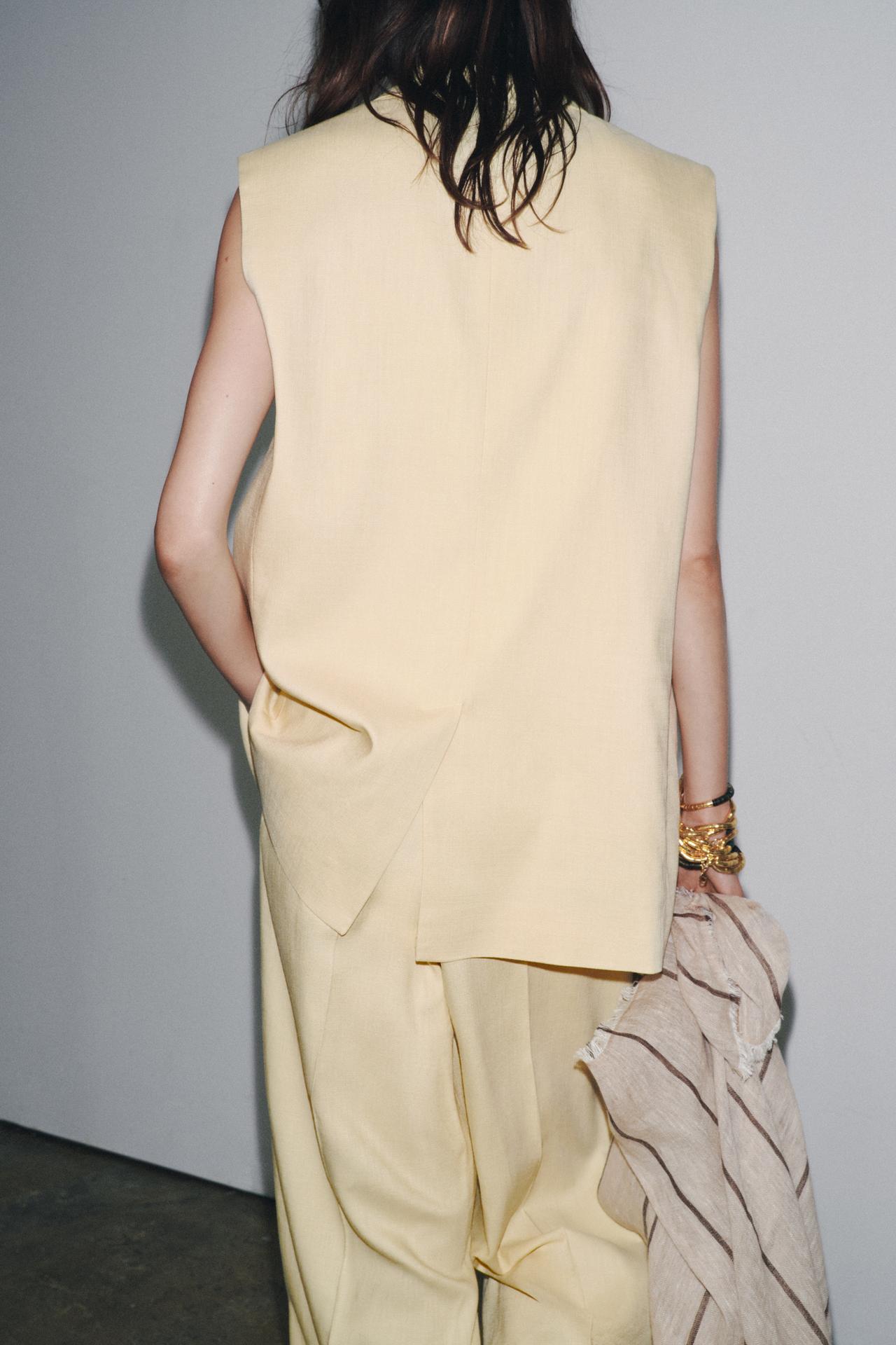 ZW Collection Oversize Double-Breasted Waistcoat