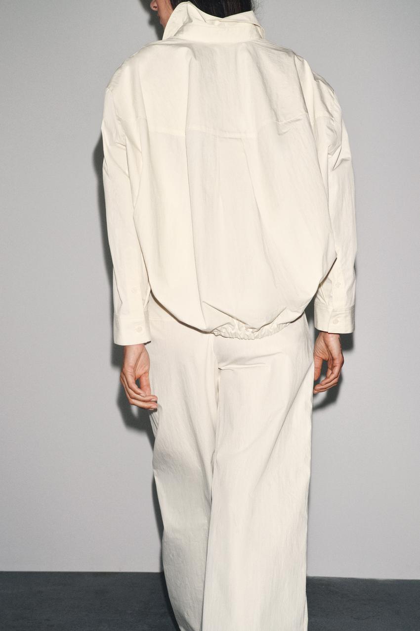 ZW Collection Trousers With Back Zip