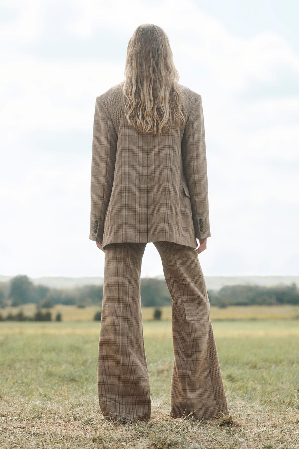 Limited Edition 100% Wool Check Blazer