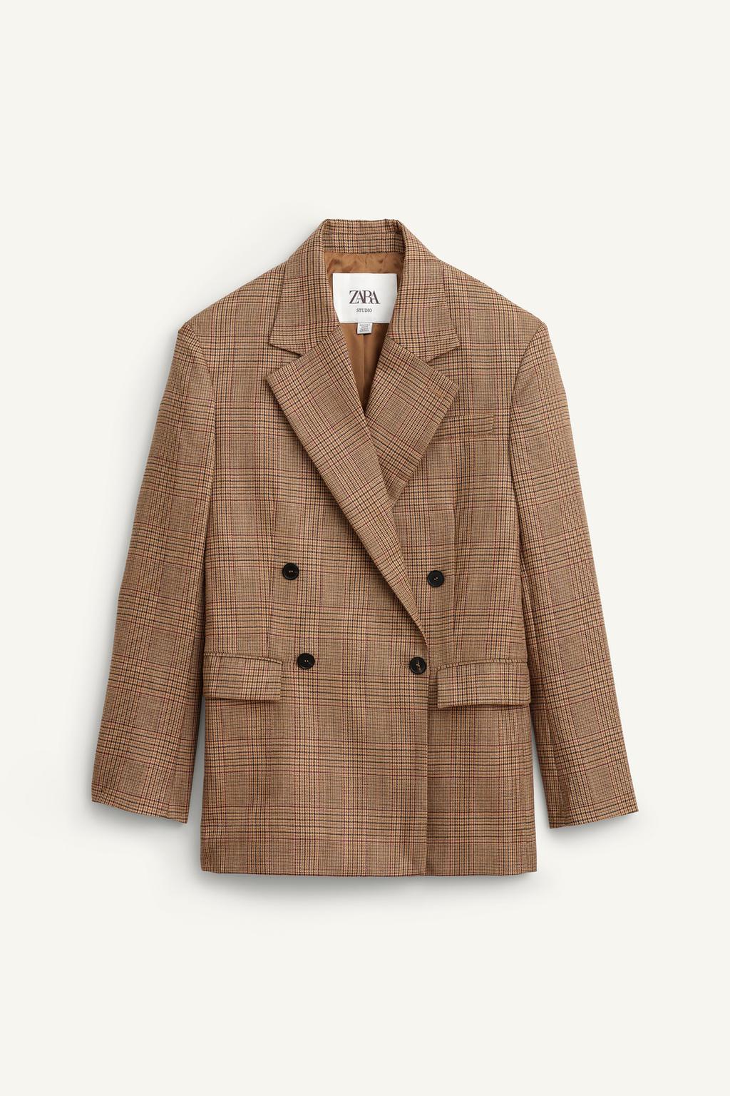 Limited Edition 100% Wool Check Blazer
