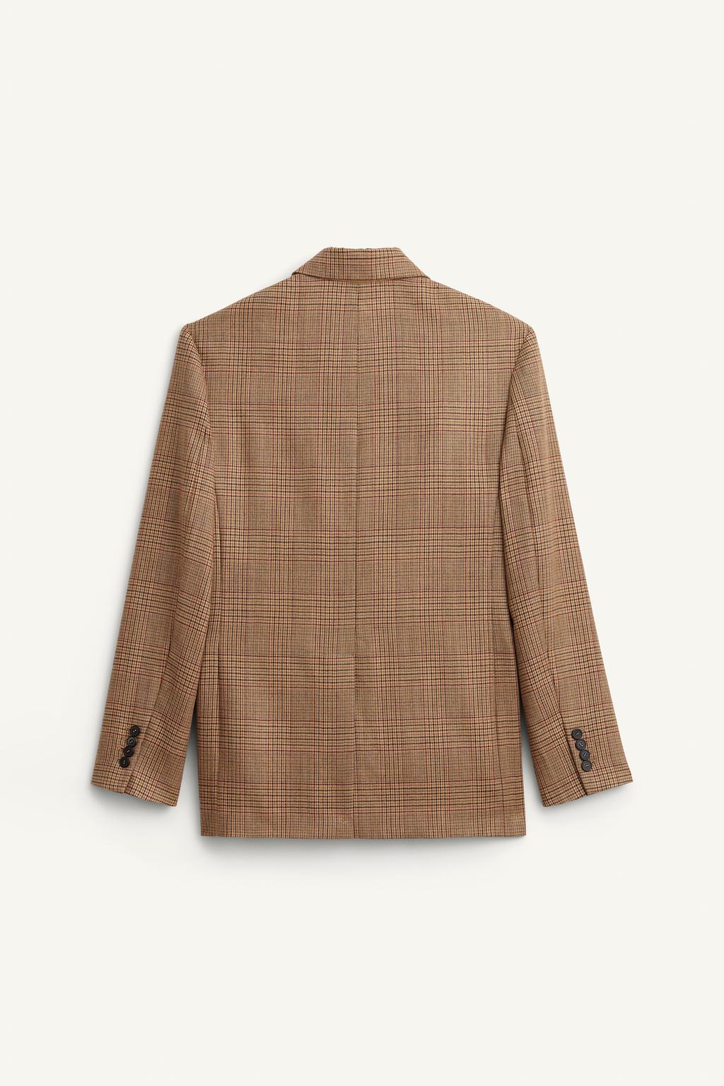 Limited Edition 100% Wool Check Blazer