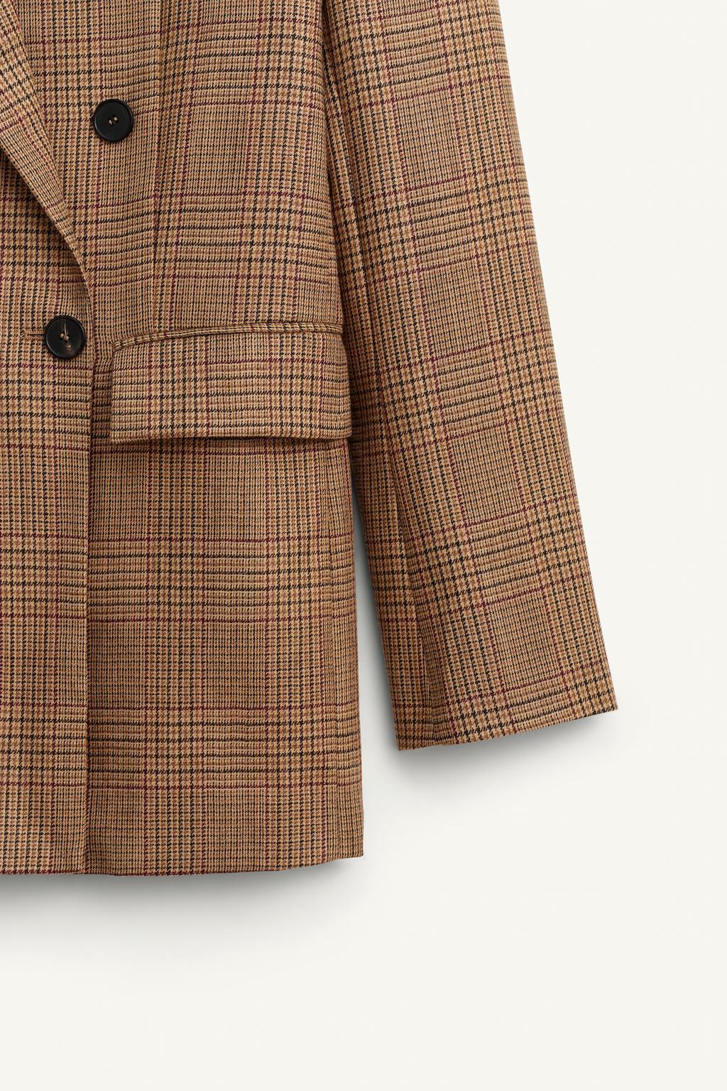 Limited Edition 100% Wool Check Blazer