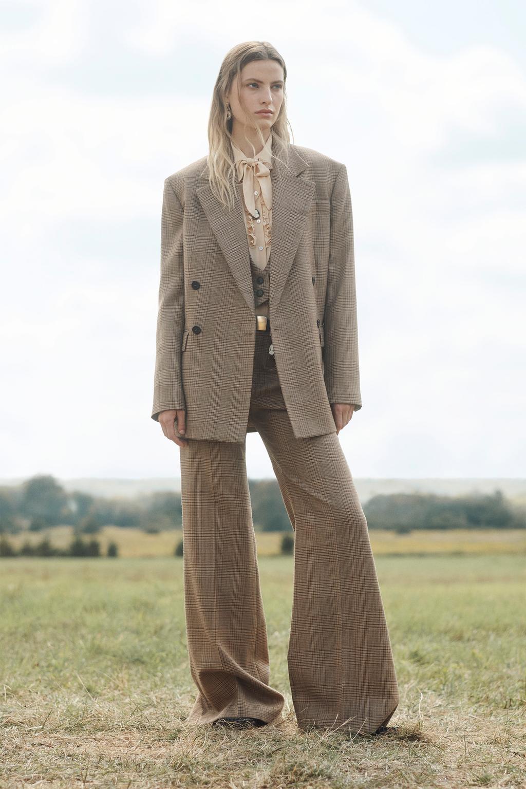 Limited Edition 100% Wool Check Blazer