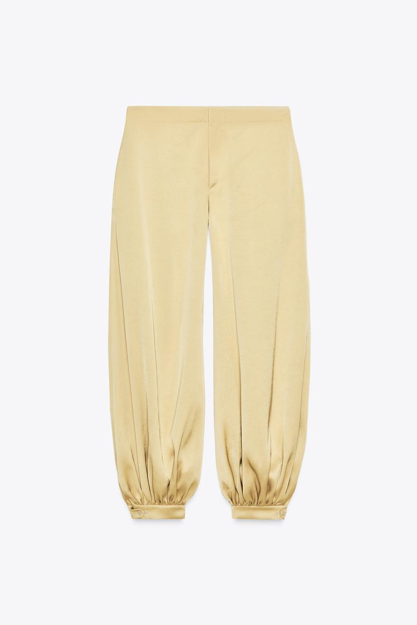 ZW Collection Satin Balloon Trousers