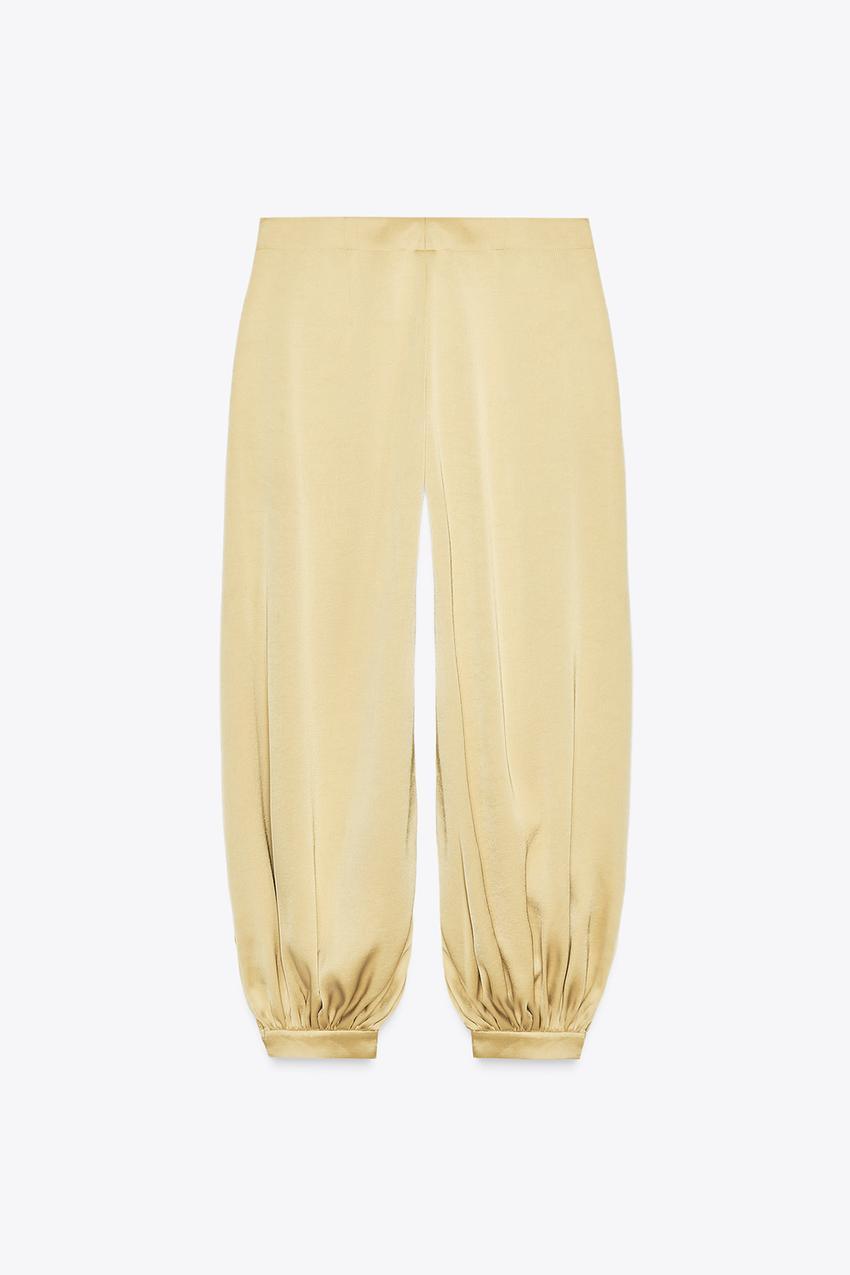 ZW Collection Satin Balloon Trousers