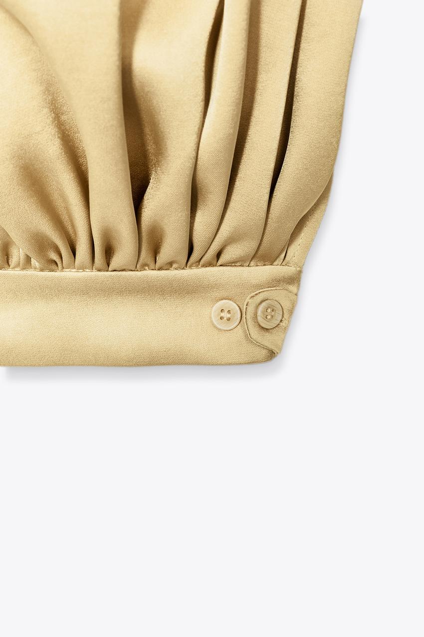 ZW Collection Satin Balloon Trousers