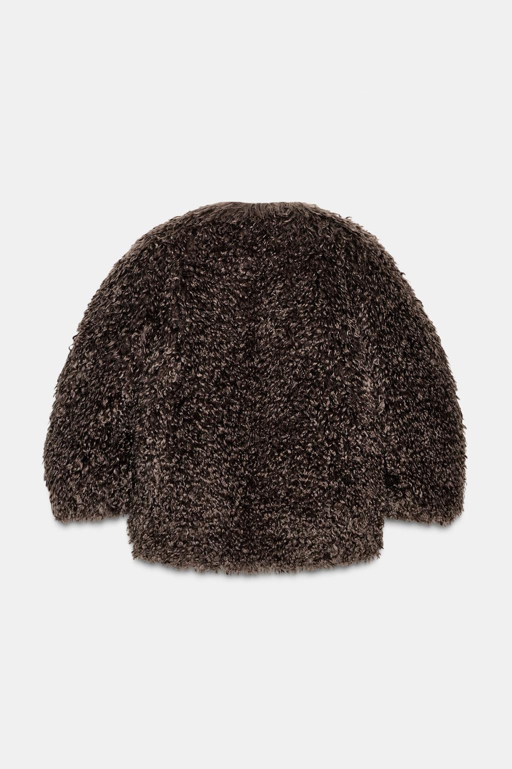 Faux Fur Coat Zw Collection