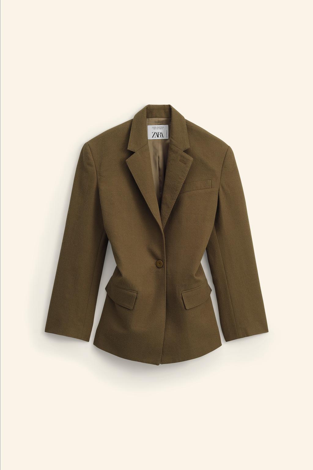 Limited edition 100% wool fitted blazer