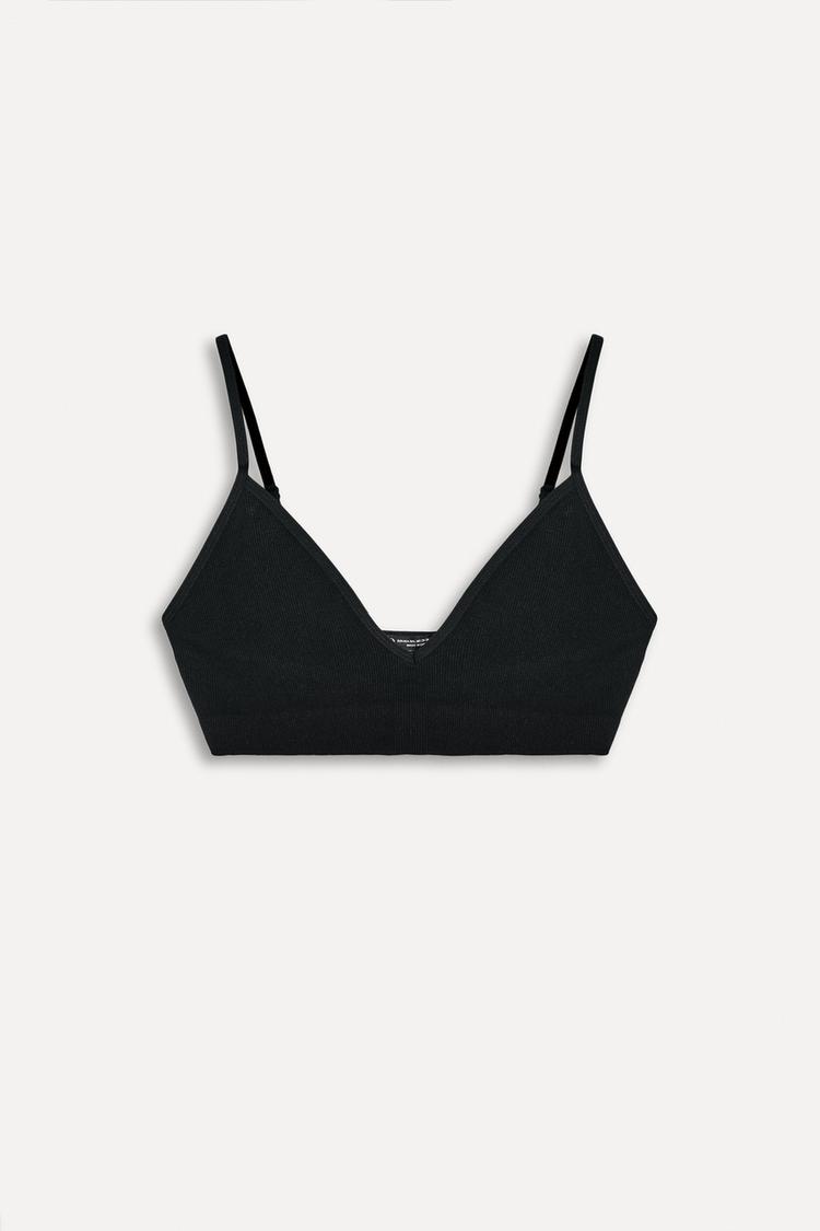 Seamless Ribbed Bralette 50th Anniversary
