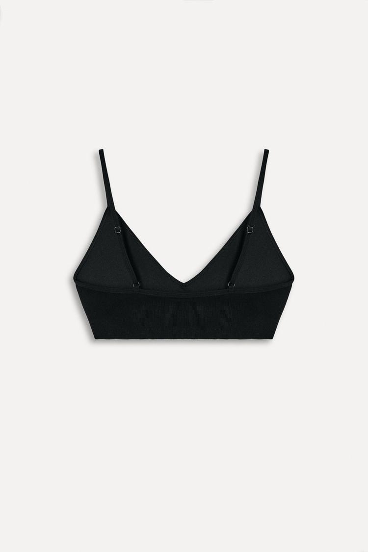 Seamless Ribbed Bralette 50th Anniversary