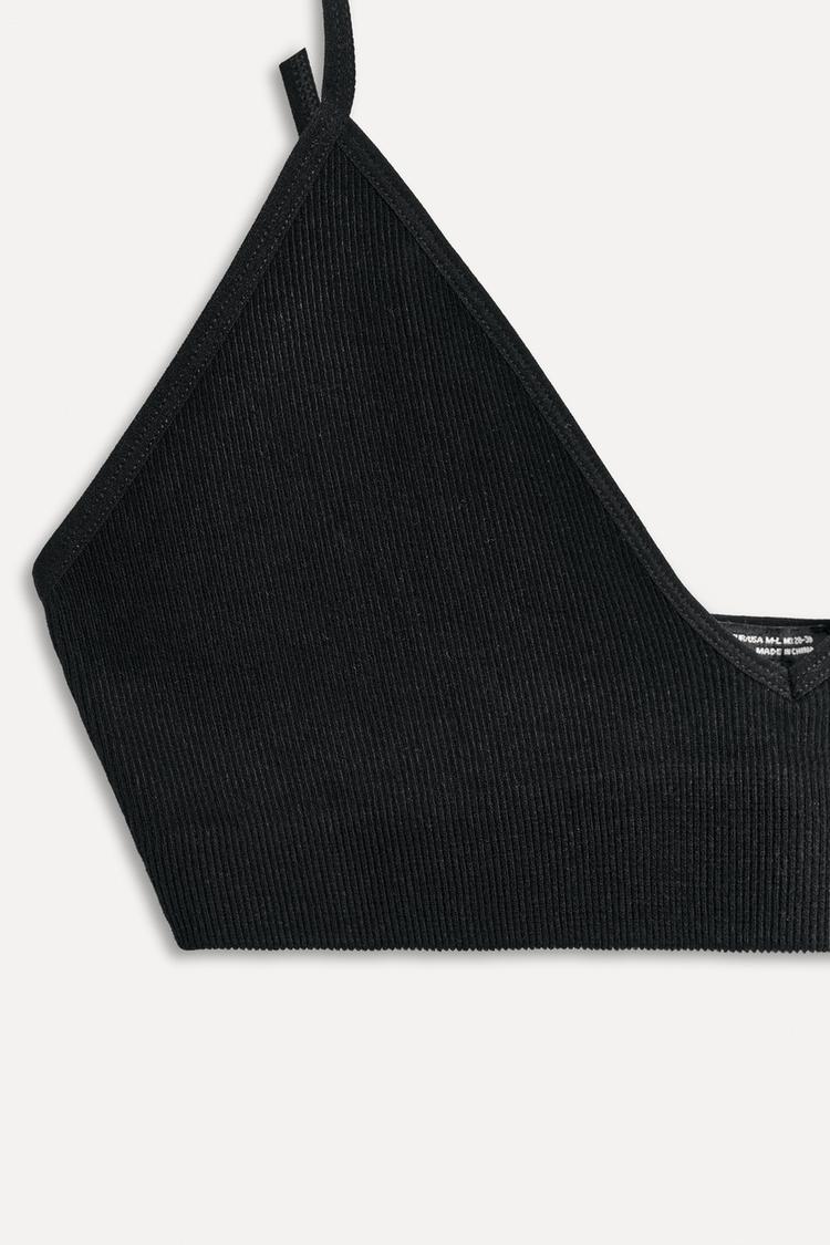Seamless Ribbed Bralette 50th Anniversary