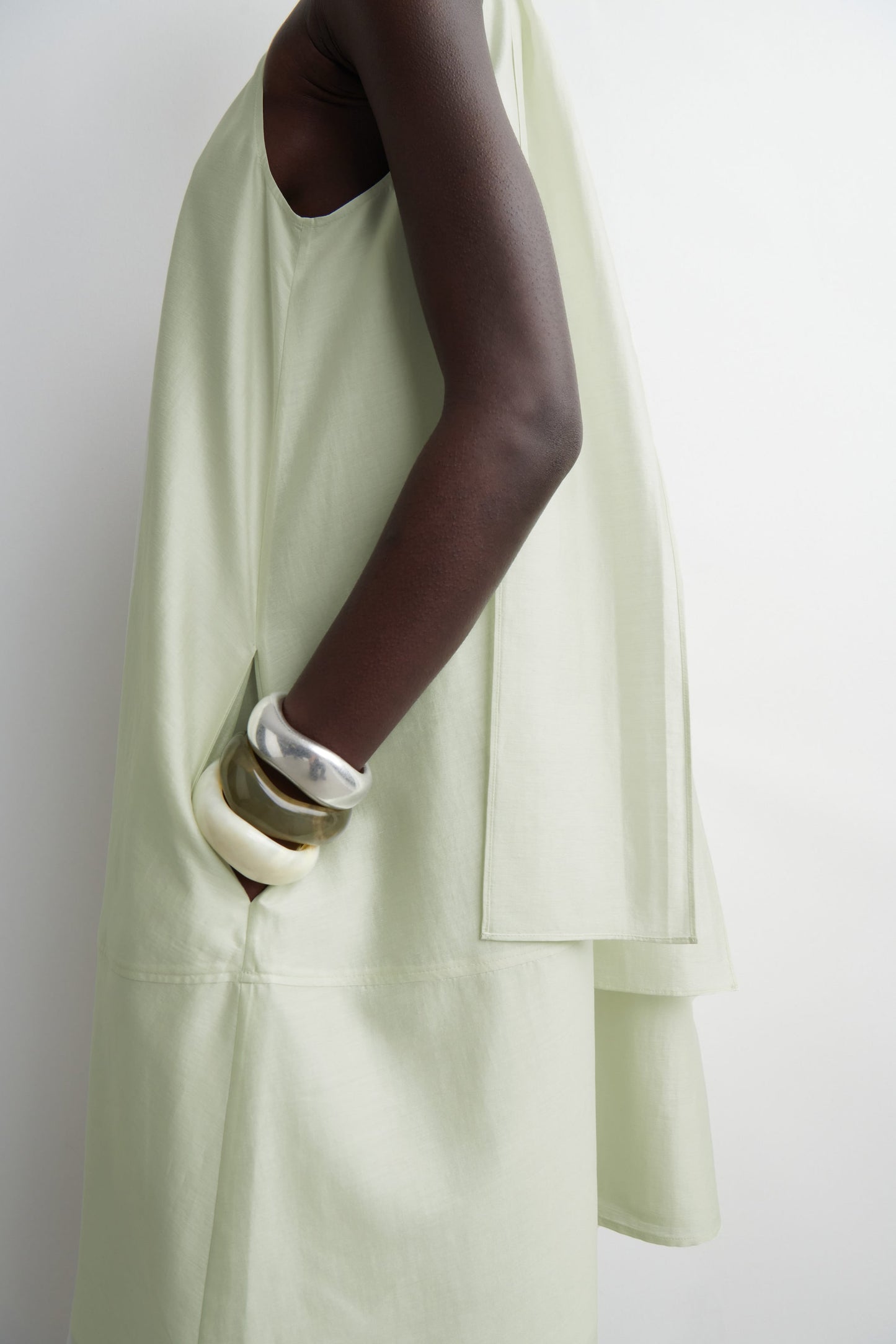 Fluid Halterneck Mini Dress