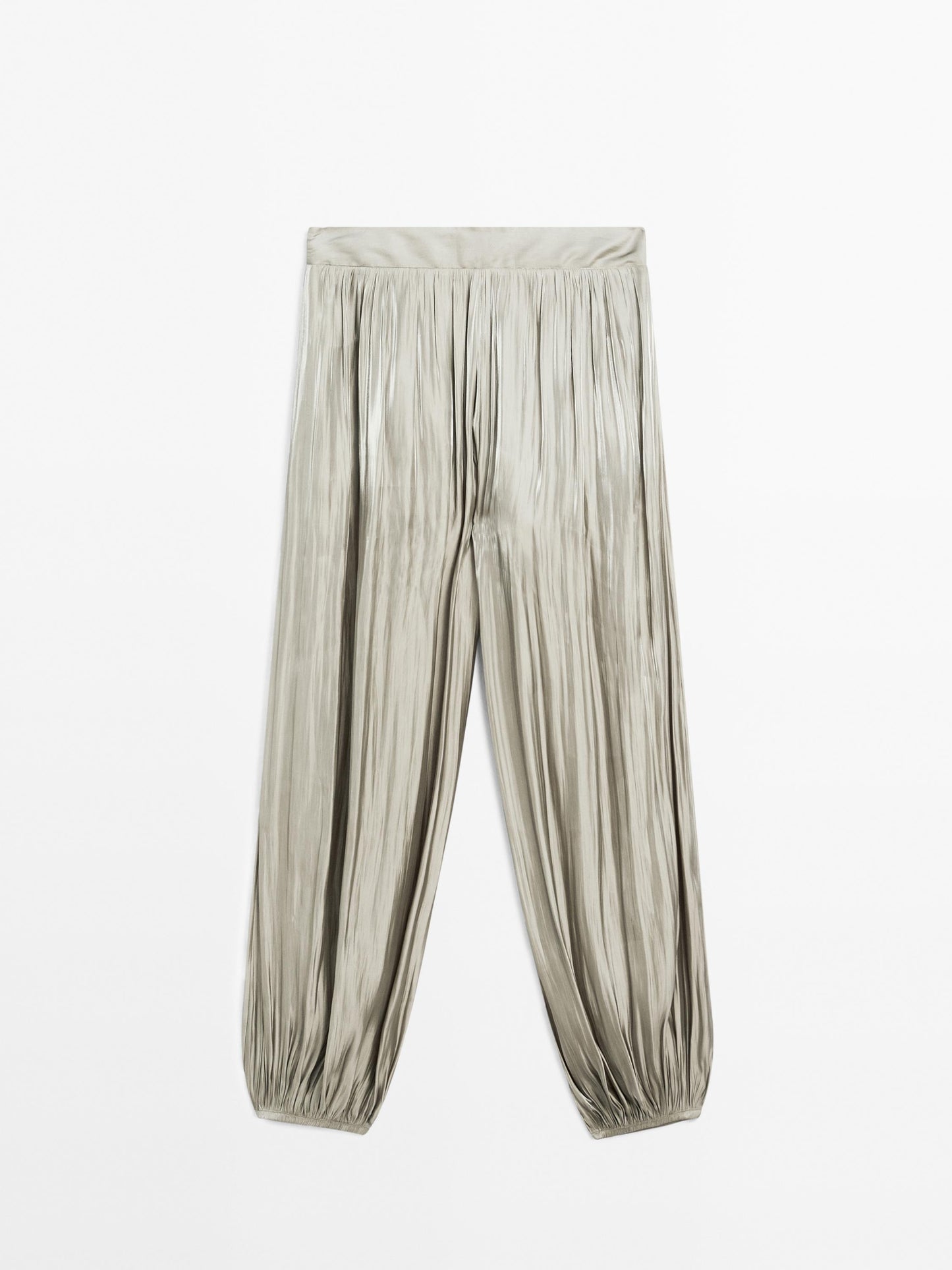 Shiny balloon trousers