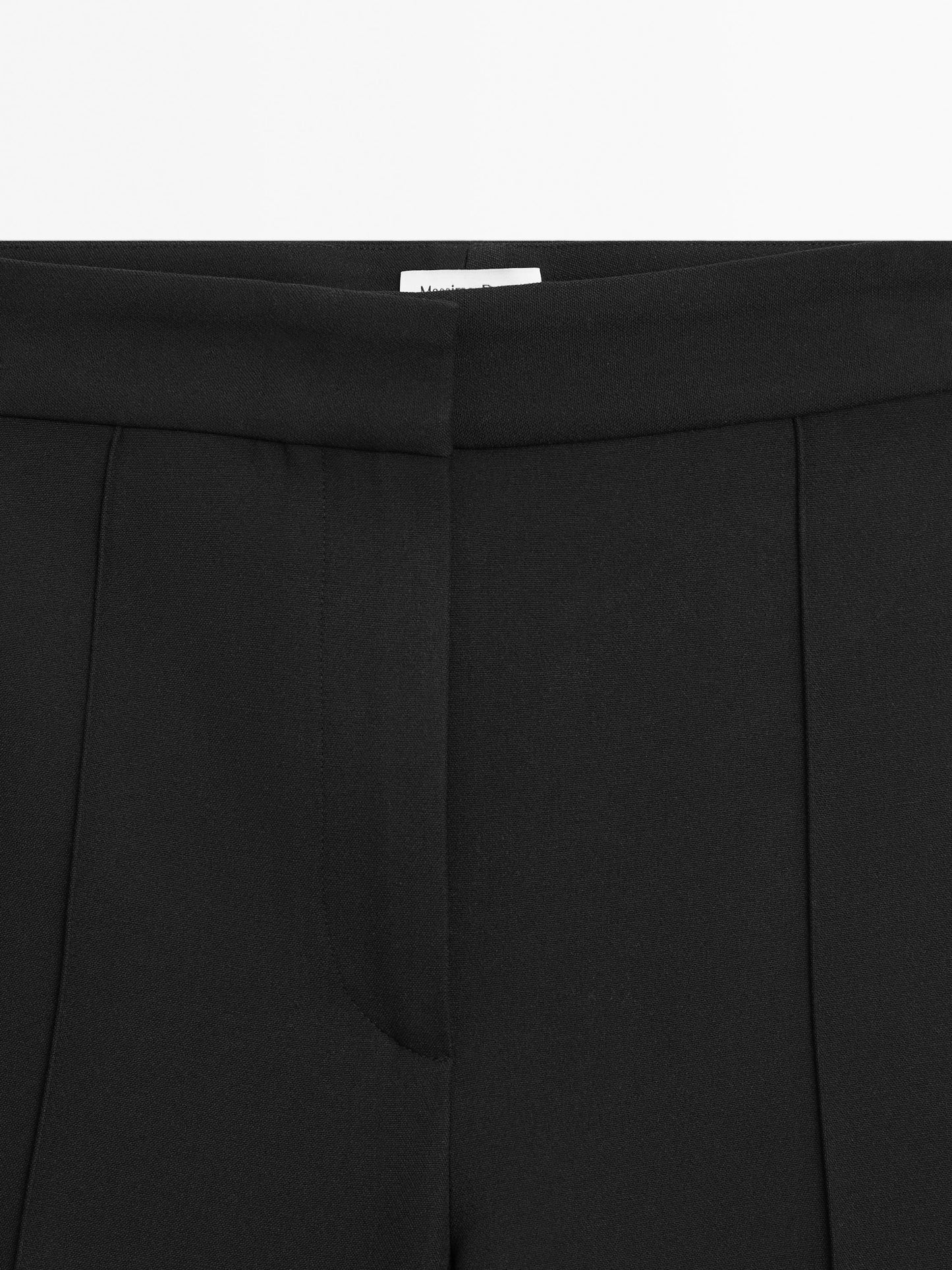 Fitted trousers