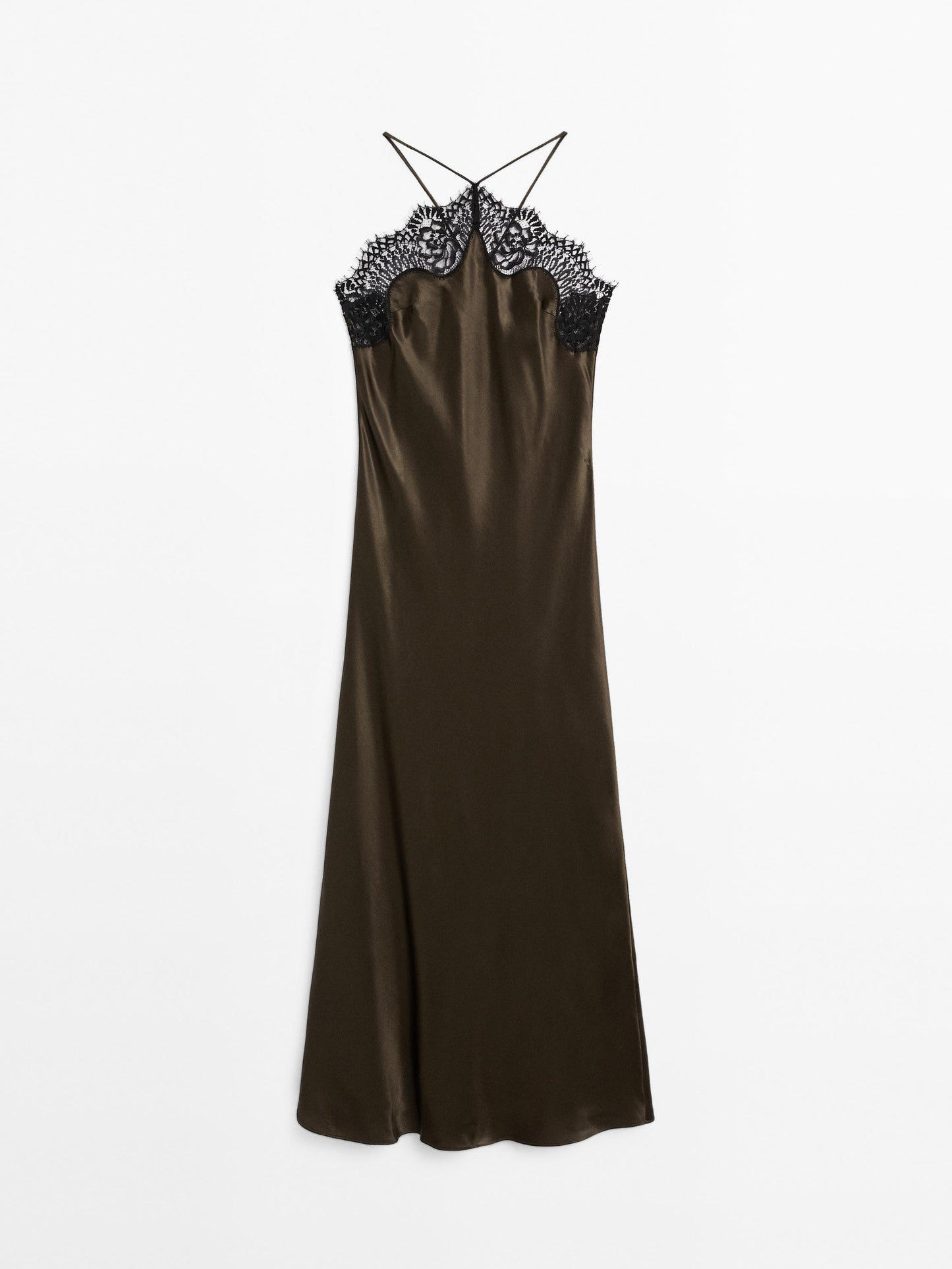 Satin camisole dress