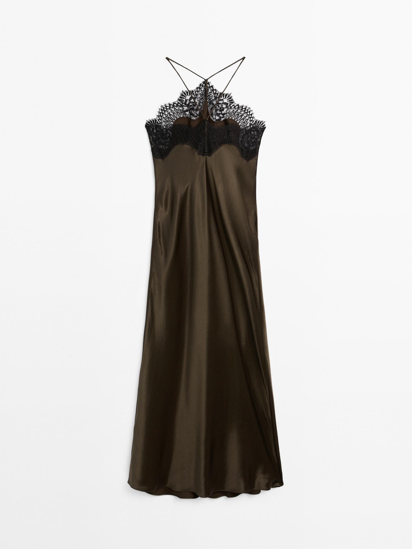 Satin camisole dress